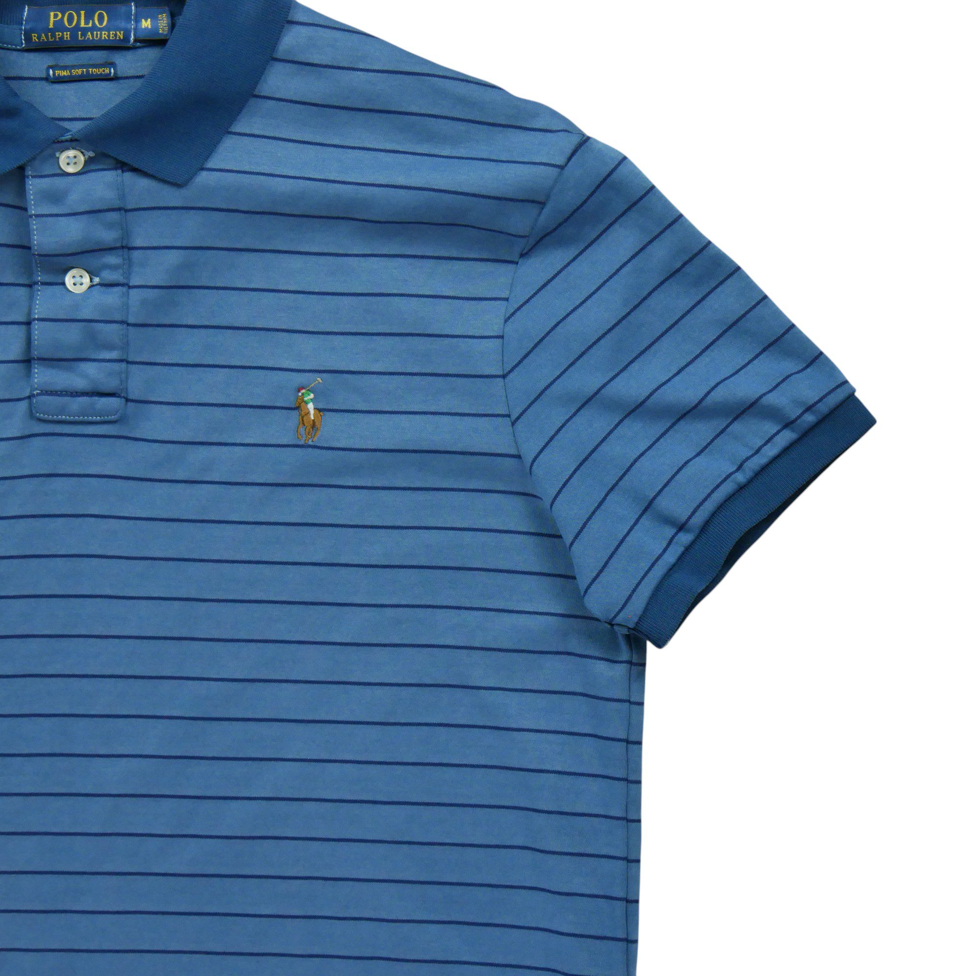 Polo manches courtes Femme  Bleu 2