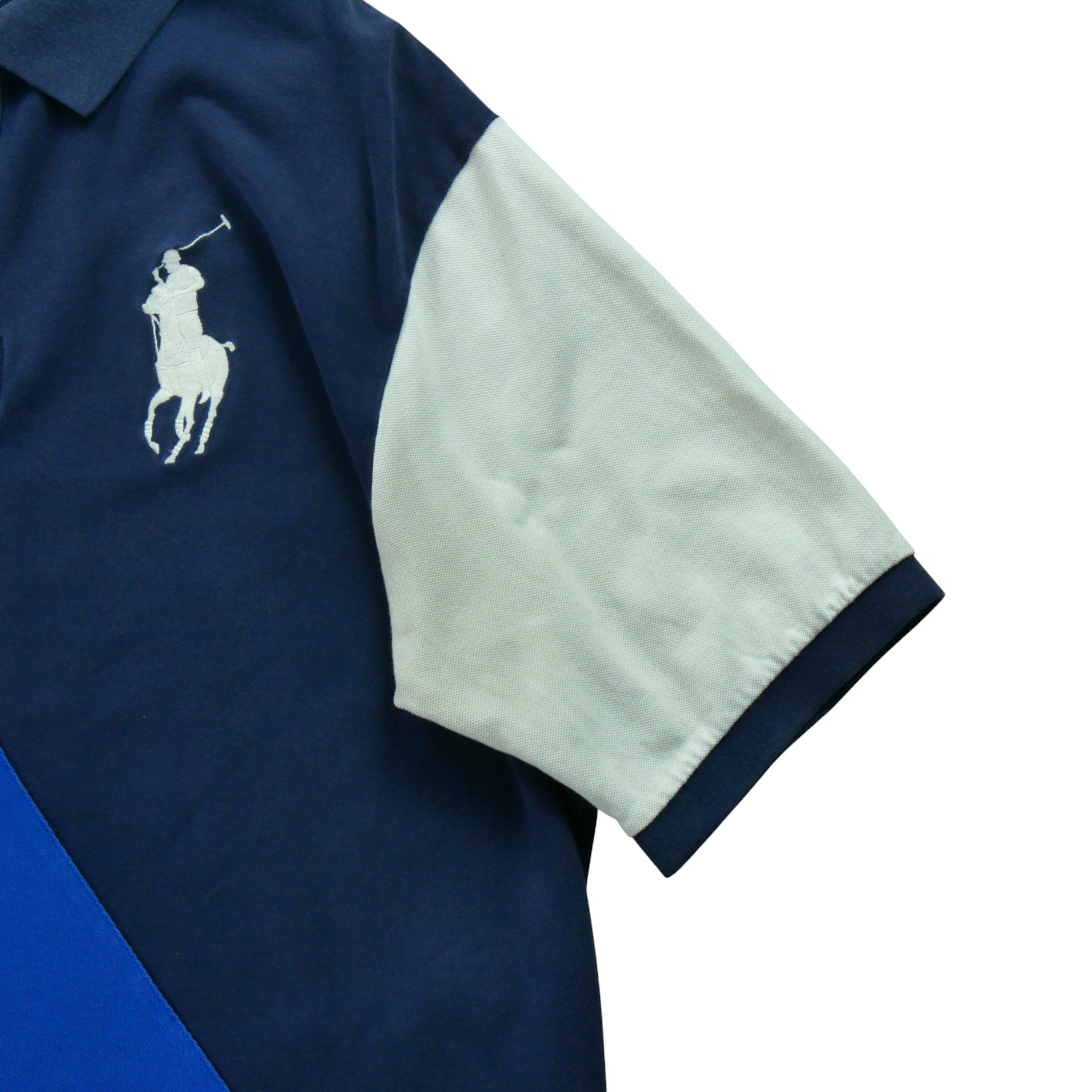 Polo manches courtes Homme  Marine 4
