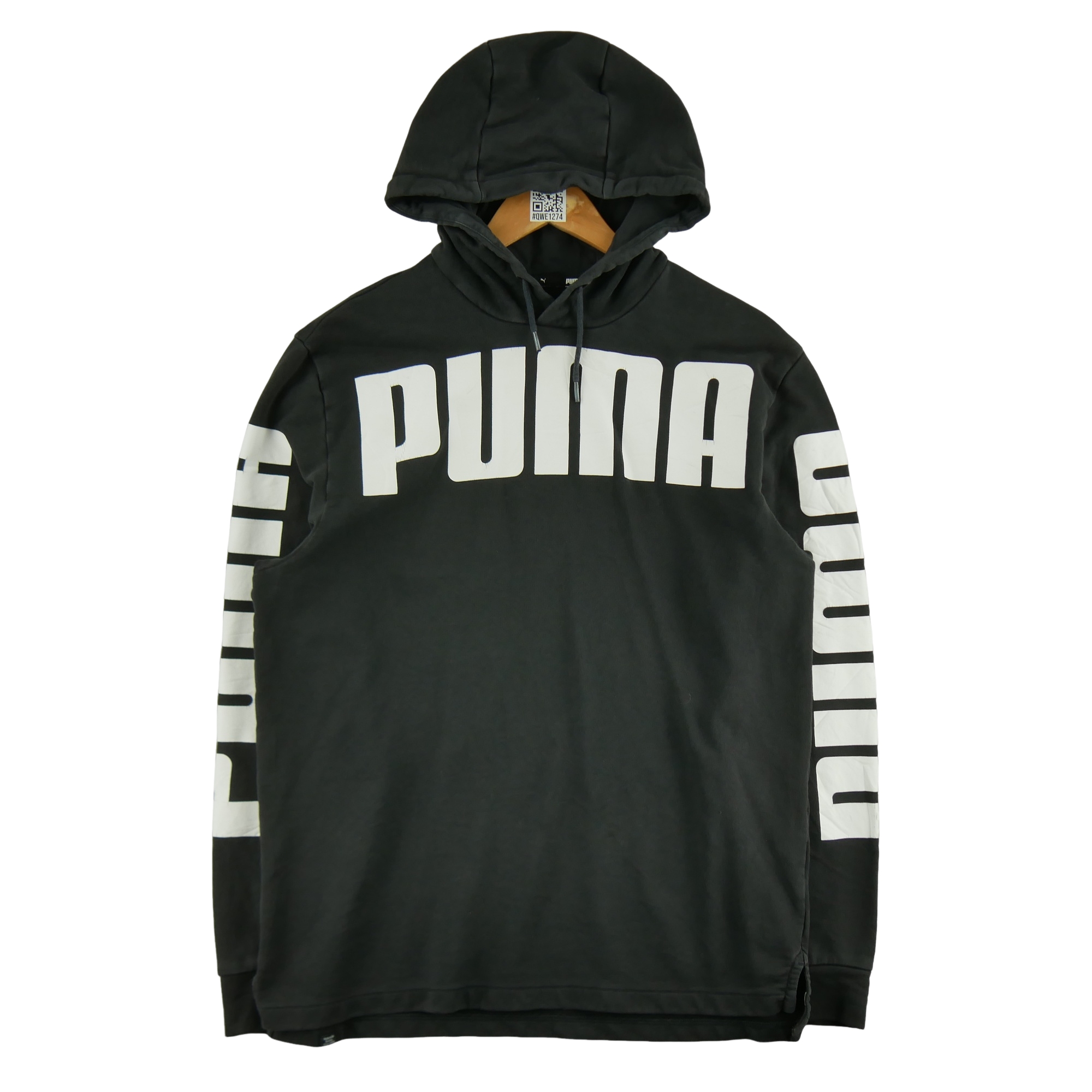 Sweat à capuche Homme  Noir 1