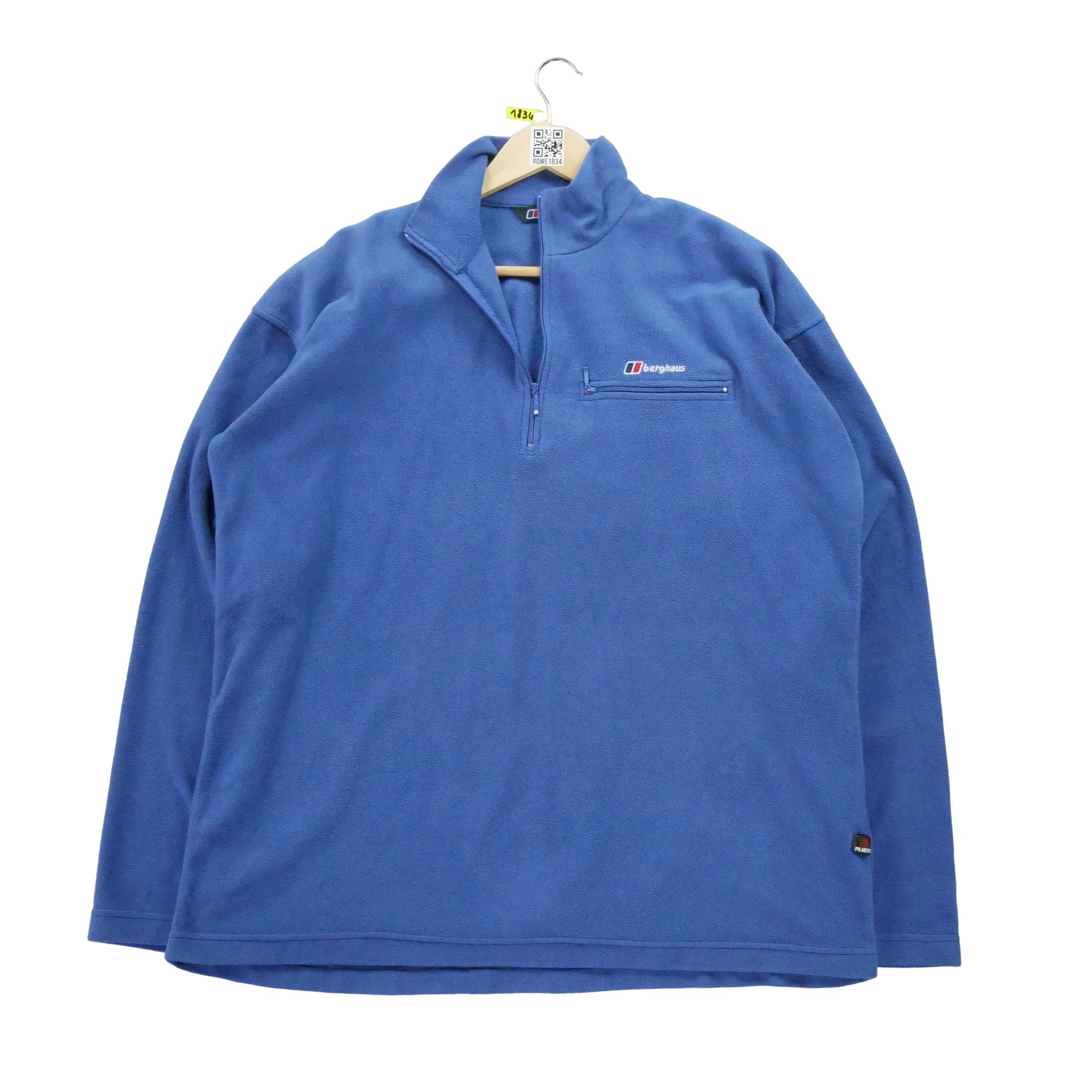 Pull polaire Homme  Polartec Bleu 1