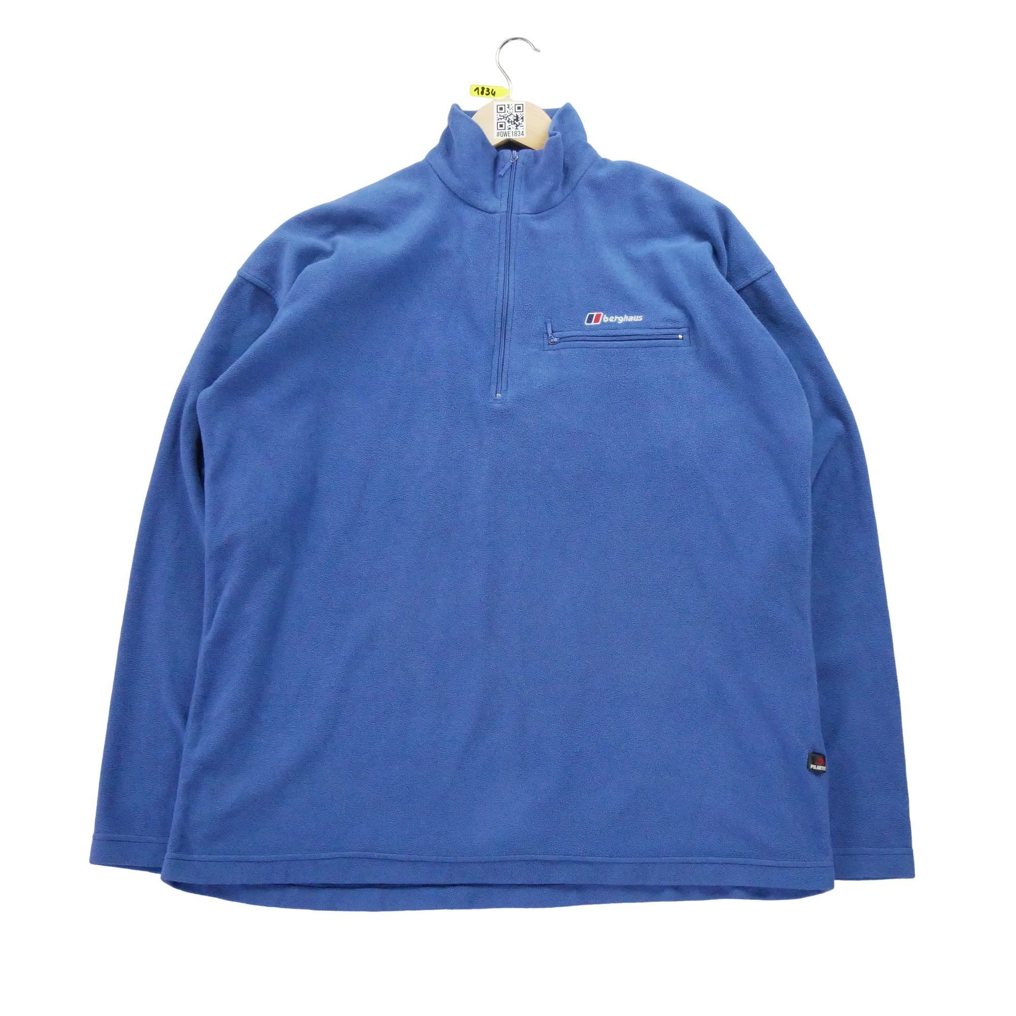 Pull polaire Homme  Polartec Bleu 3