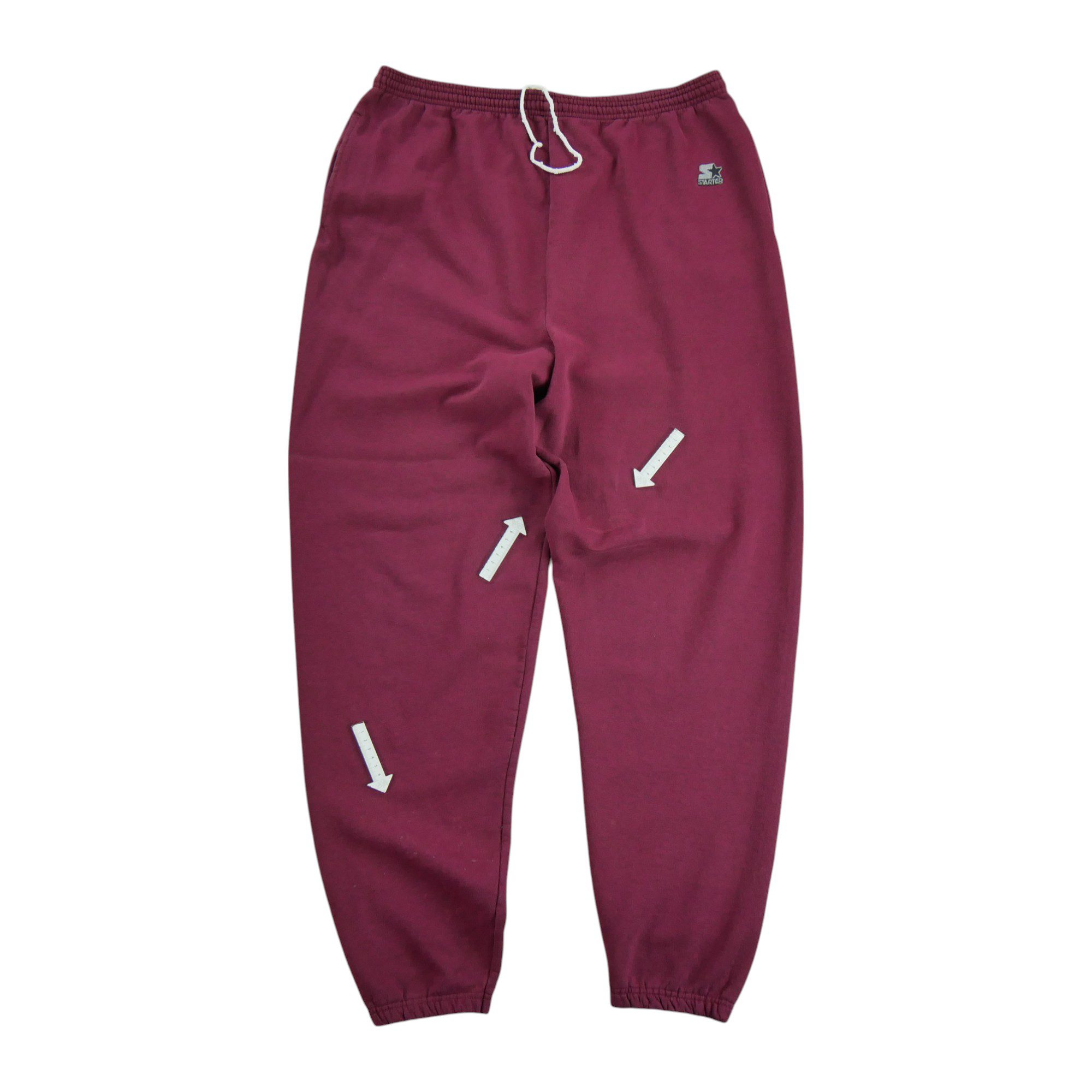 Jogging Homme  Vintage Y2K Bordeaux 6