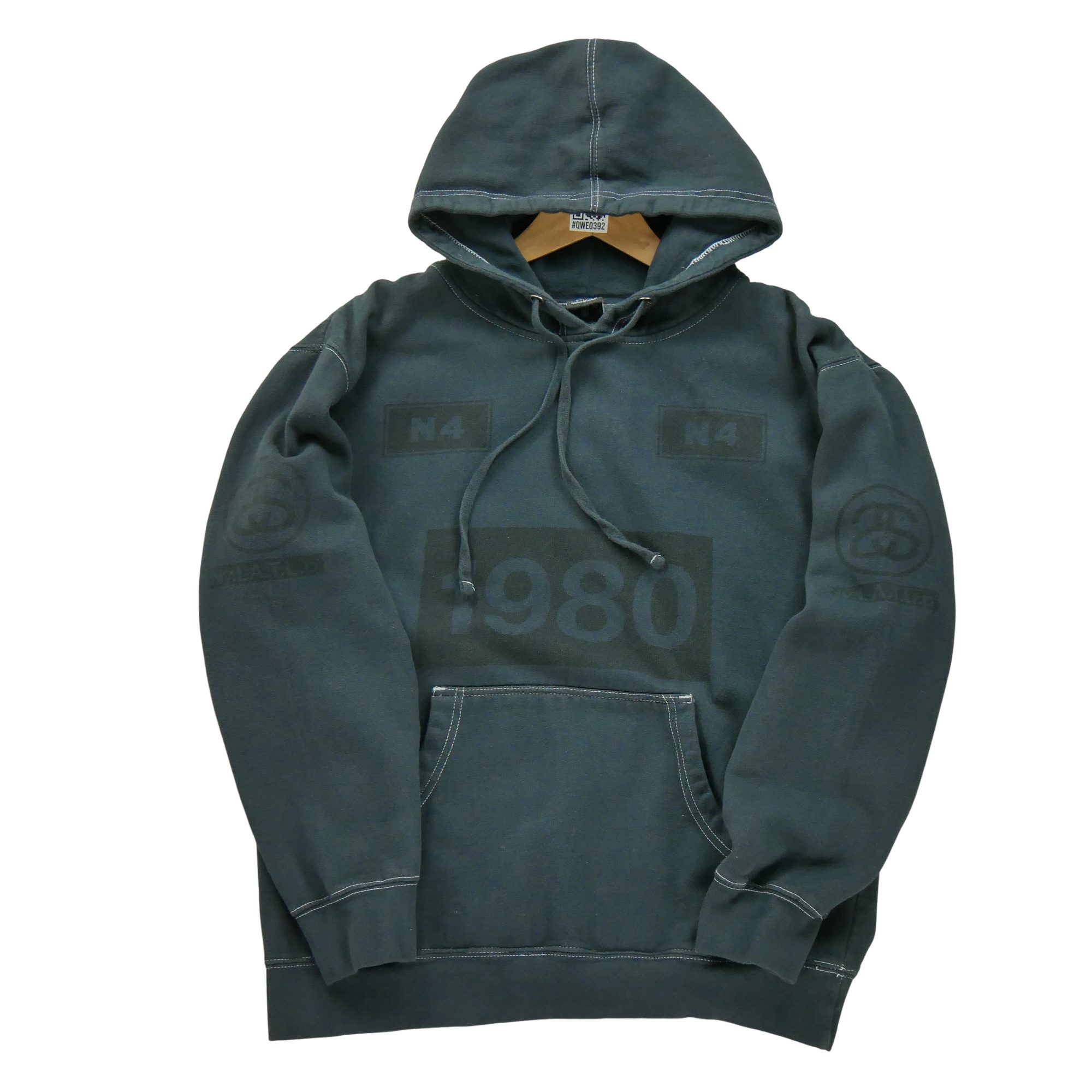Sweat à capuche Homme  Marine 1