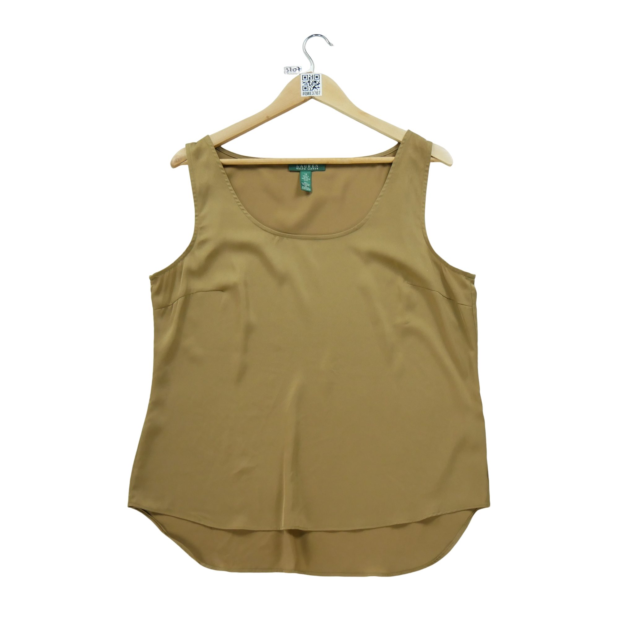 T-shirt sans manches Femme  Beige 1