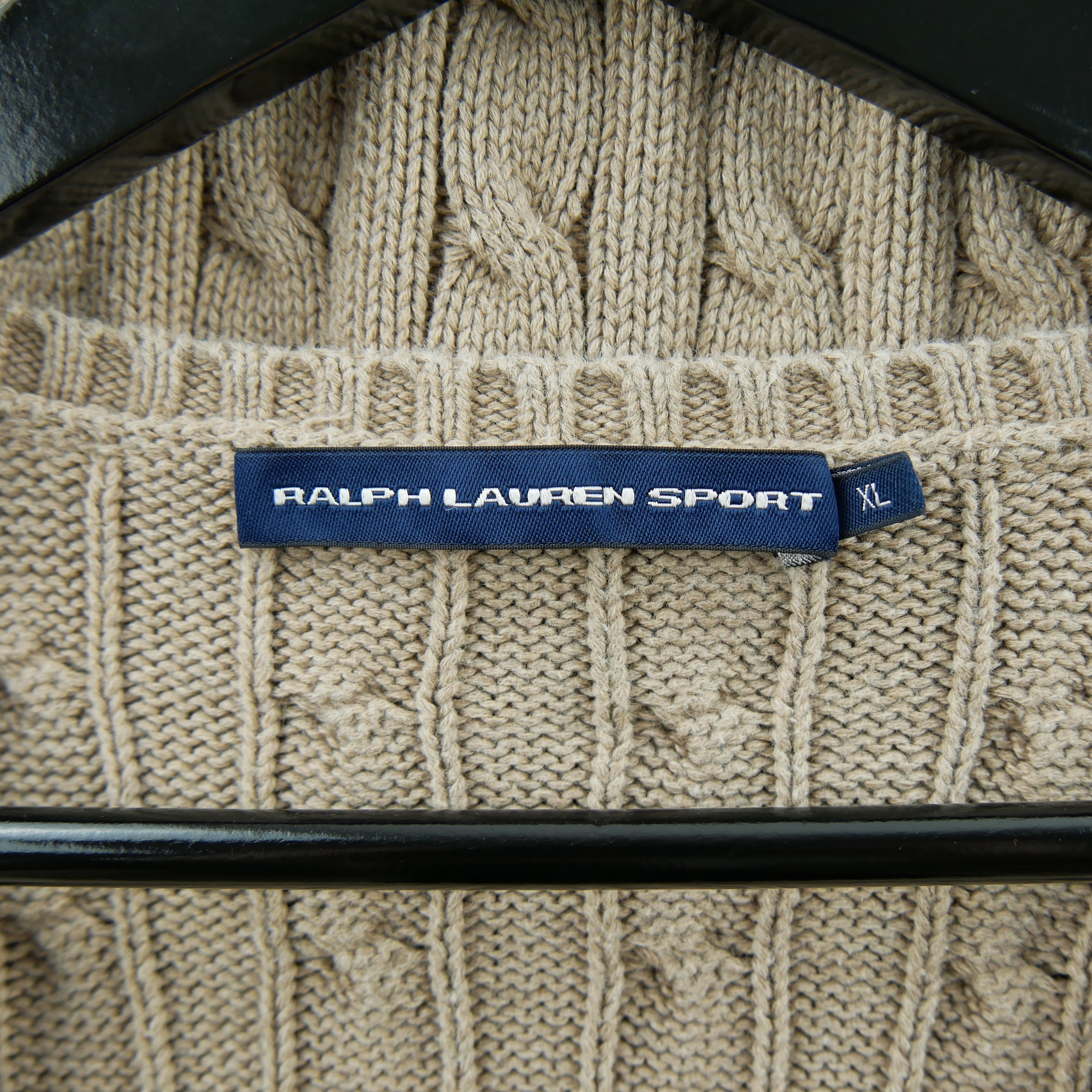 Pull Femme  Cable Knit Torsadée Beige 5