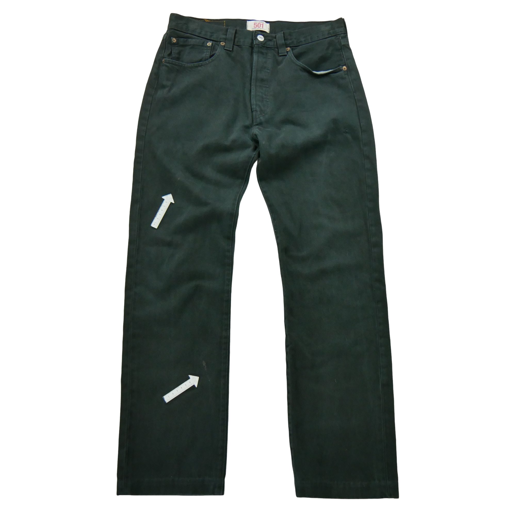 Jean Homme Levis 501 Noir 6