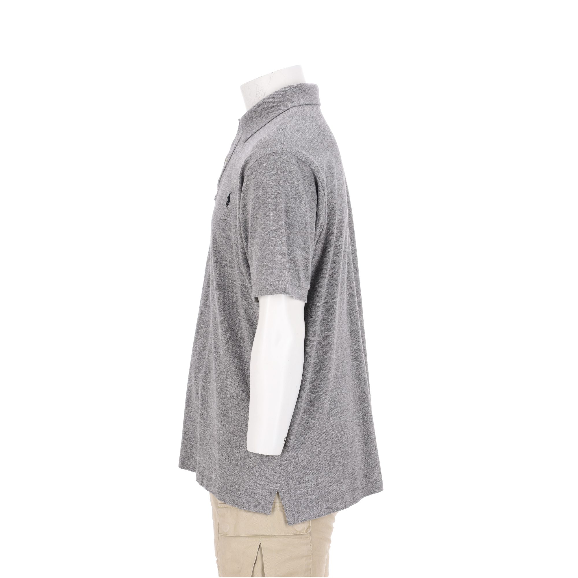 Polo manches courtes Homme  Gris 3