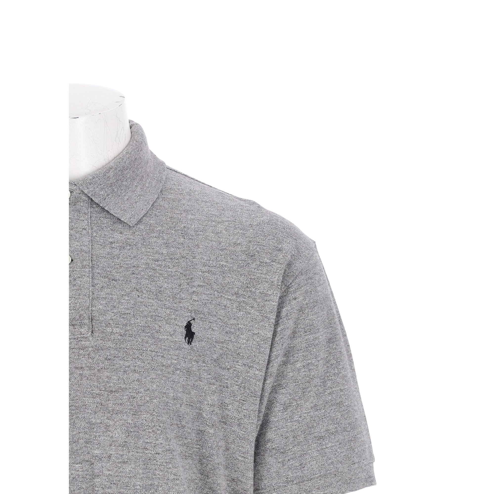 Polo manches courtes Homme  Gris 6