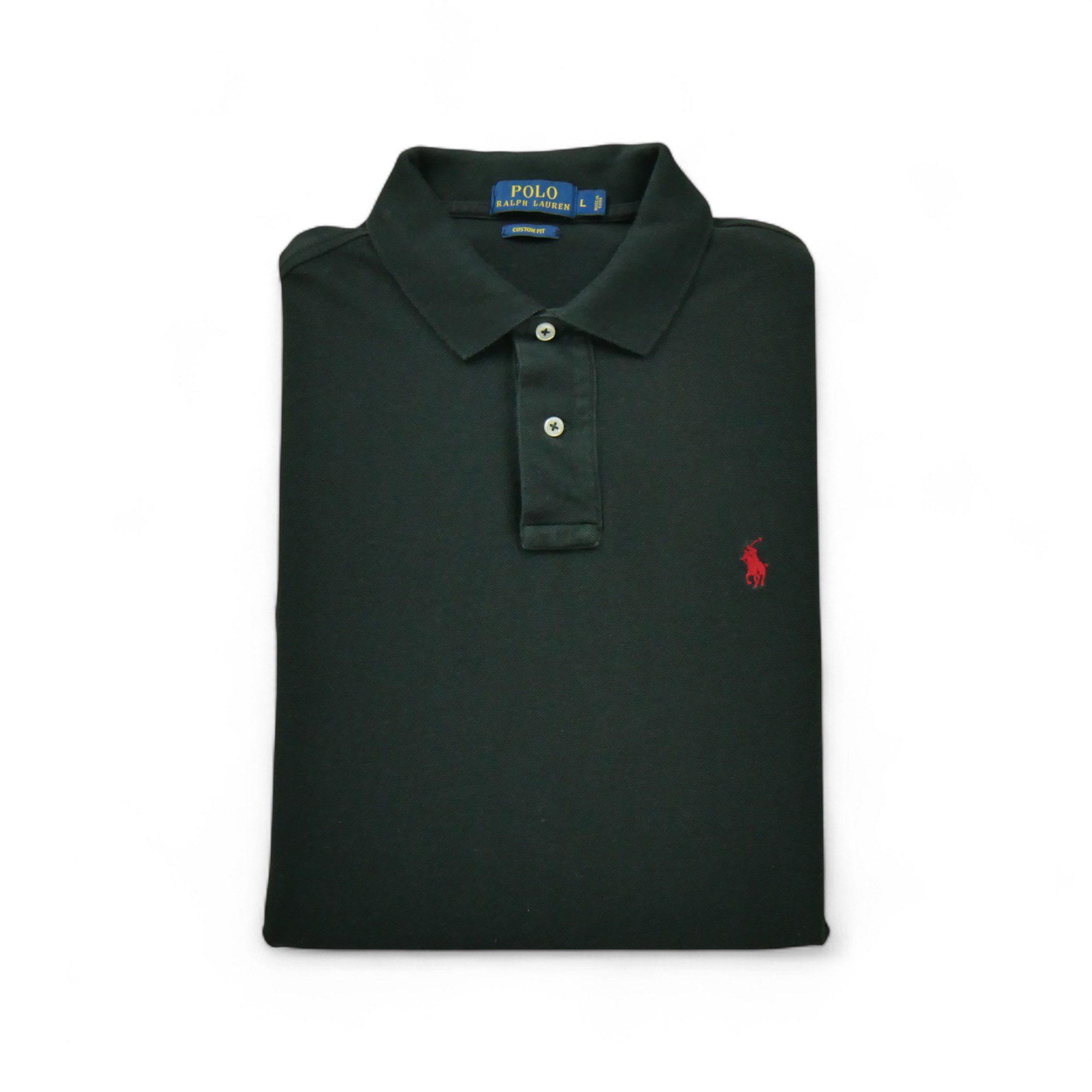 Polo manches longues Homme  Noir 1