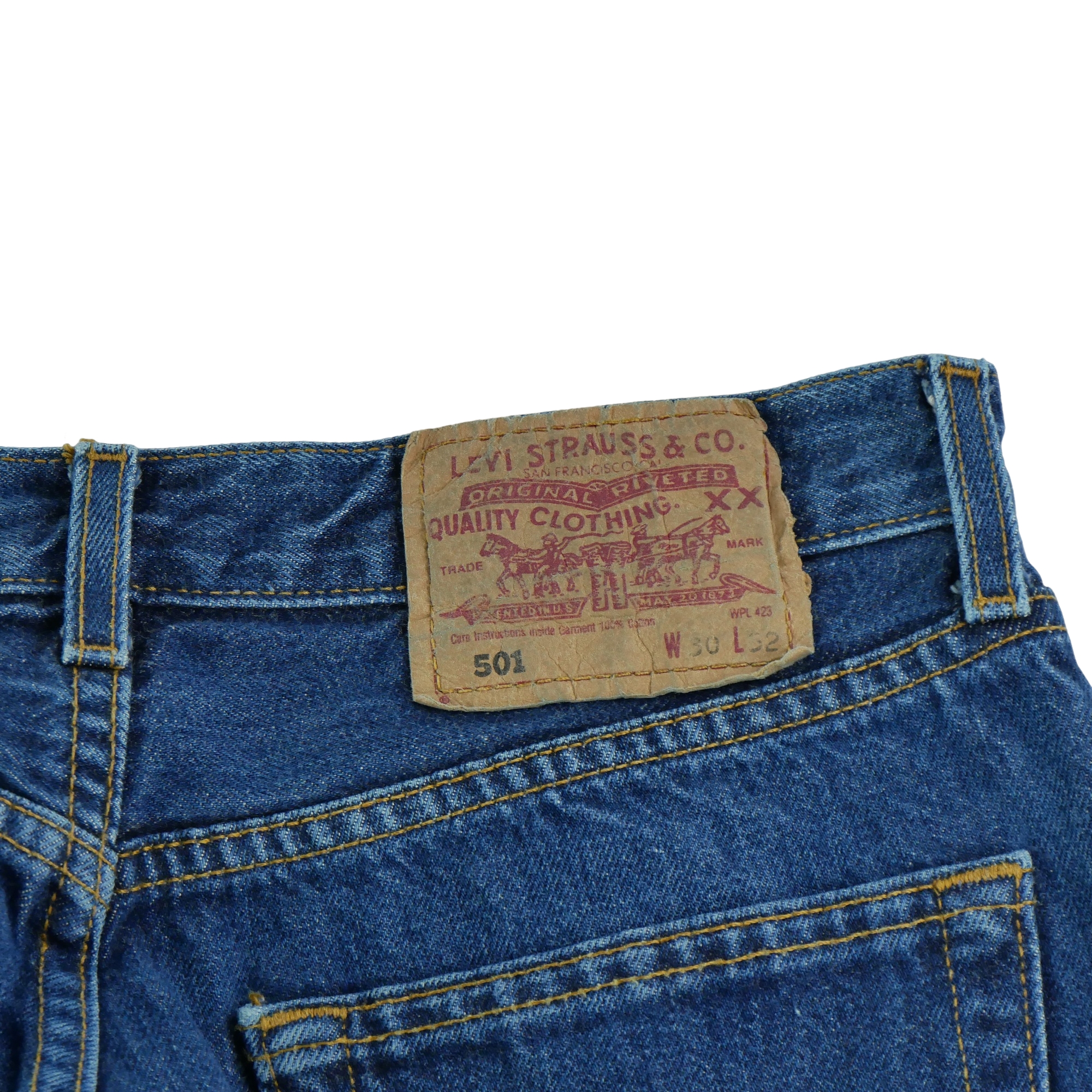 Jean Homme Levis 501 Bleu 7