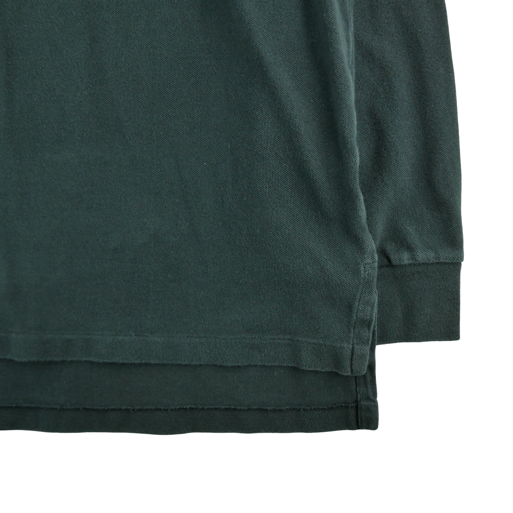 Polo manches longues Homme  Noir 4