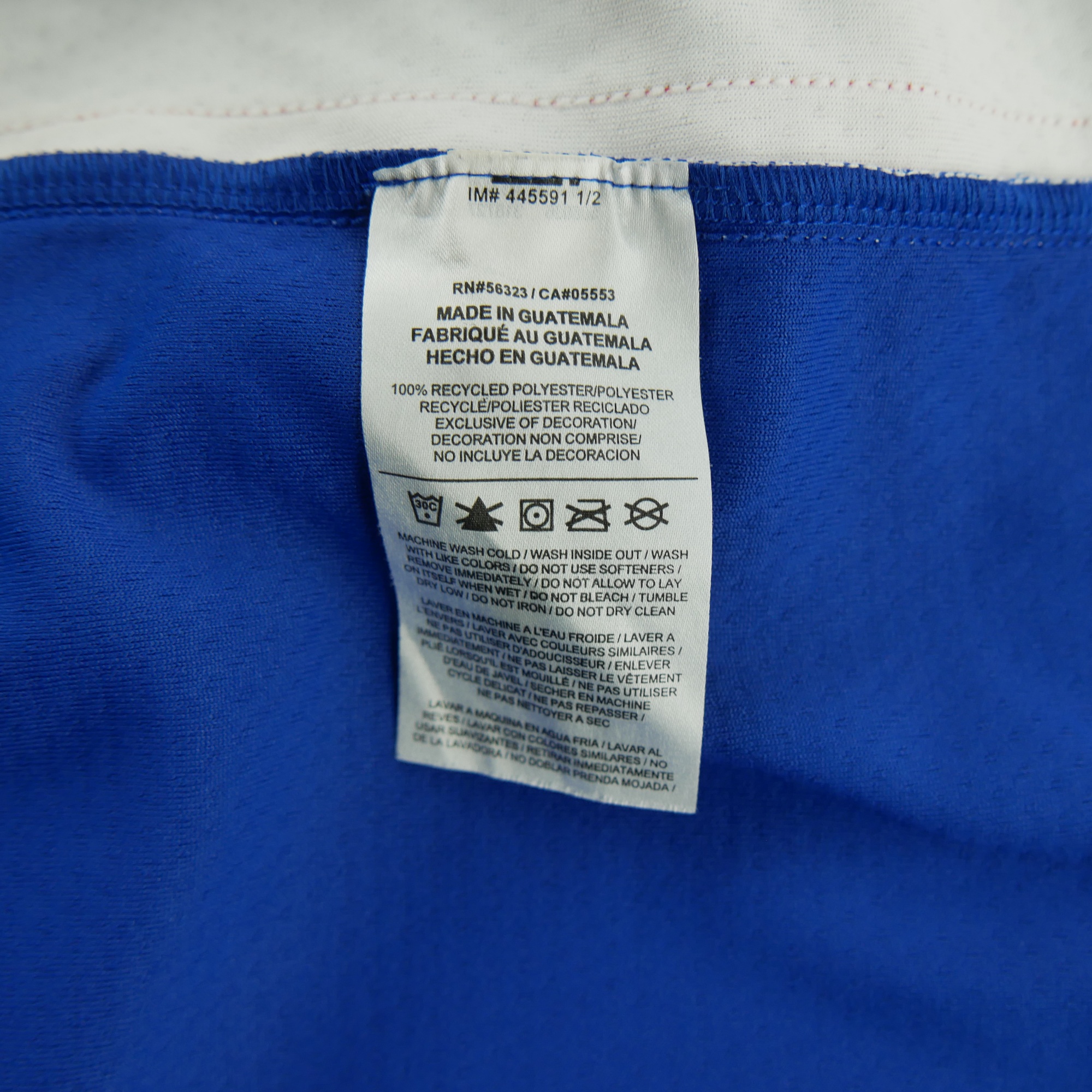 Maillot Homme NBA Bleu 8