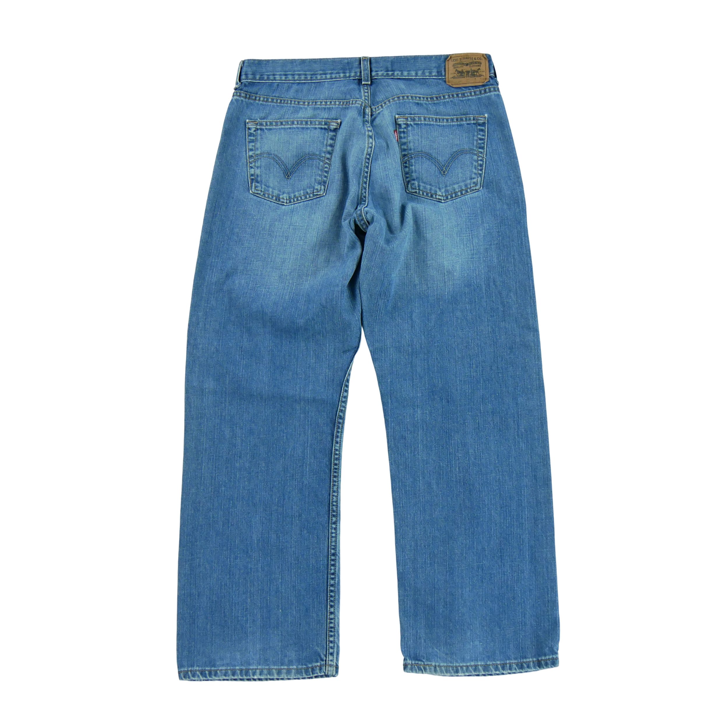 Jean Homme Levis 514 Slim Straight Bleu 2