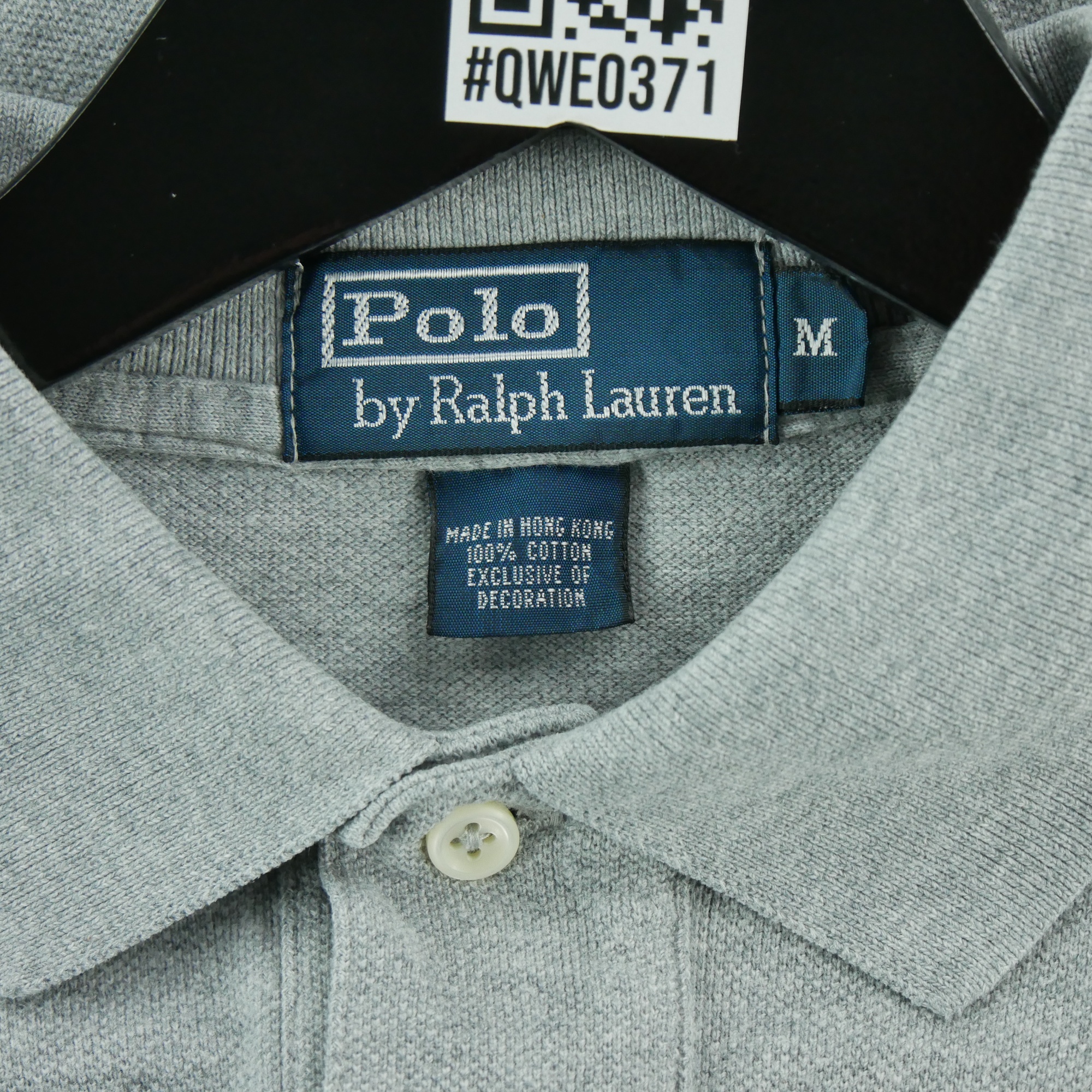 Polo manches longues Homme  Gris 5
