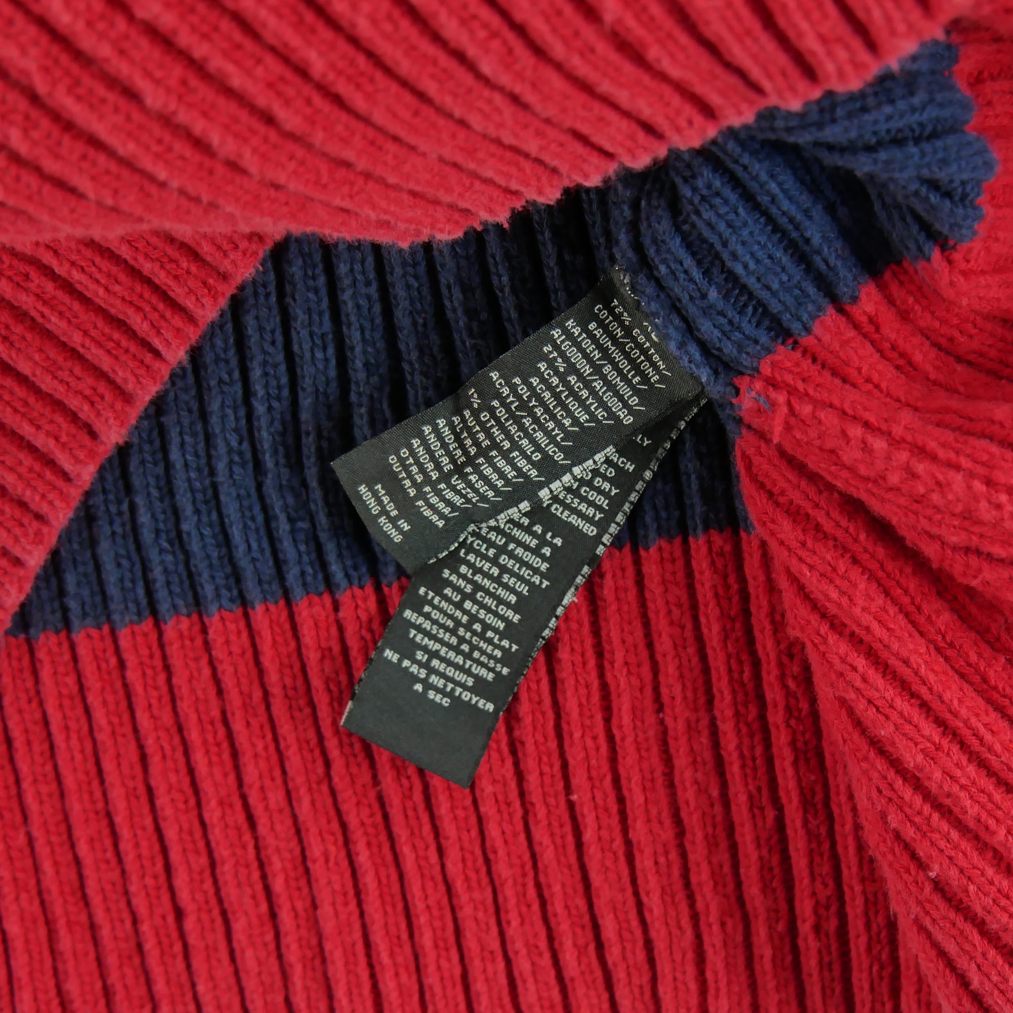 Pull Homme  col roulé Marine 6