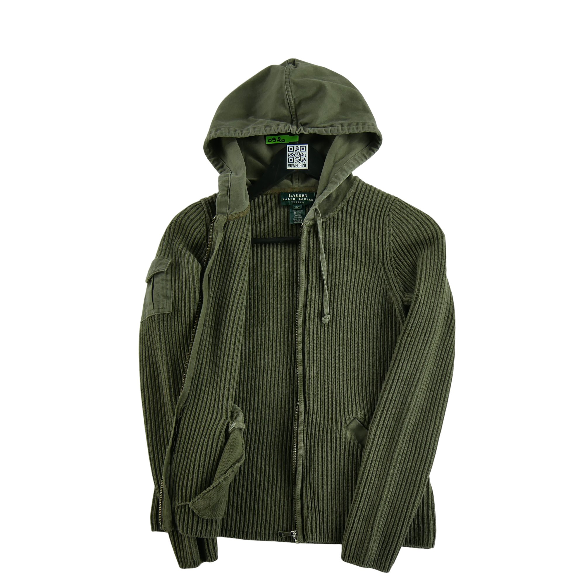 Gilet Femme  full zip Kaki 3