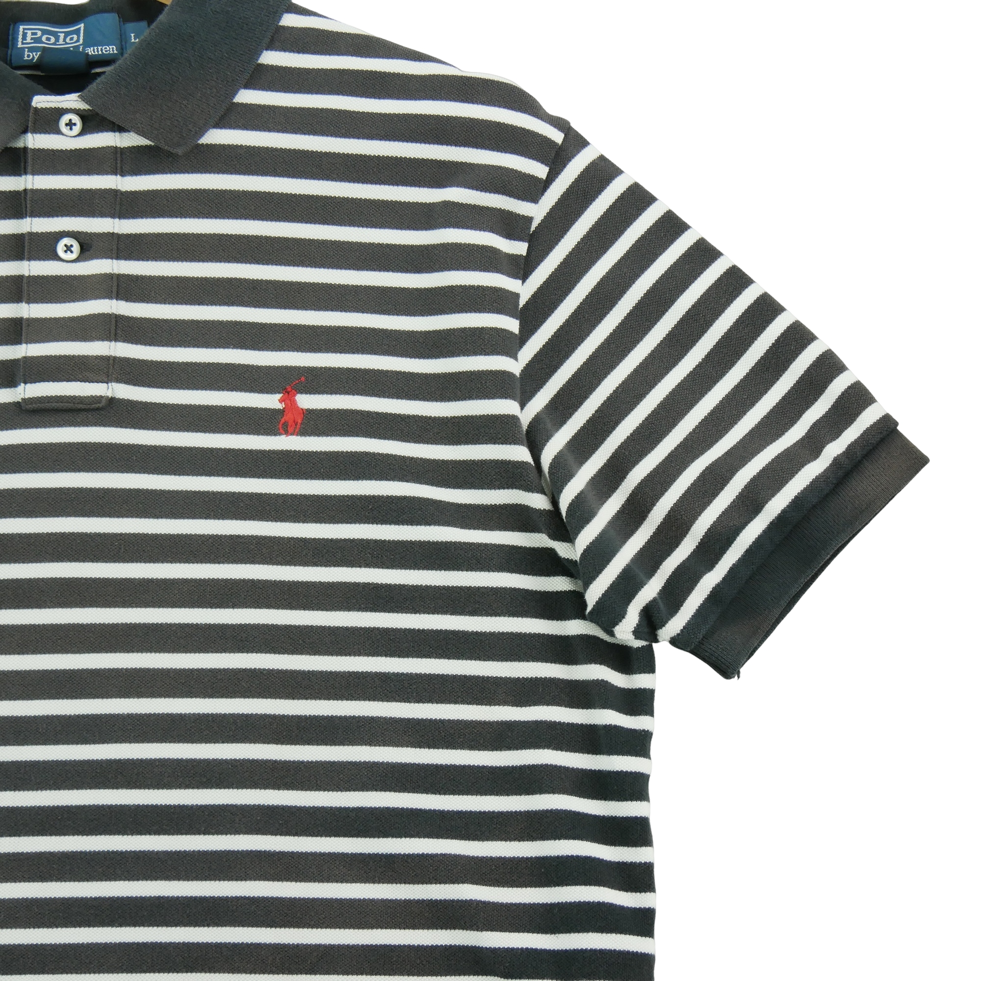 Polo manches courtes Homme  Gris 3
