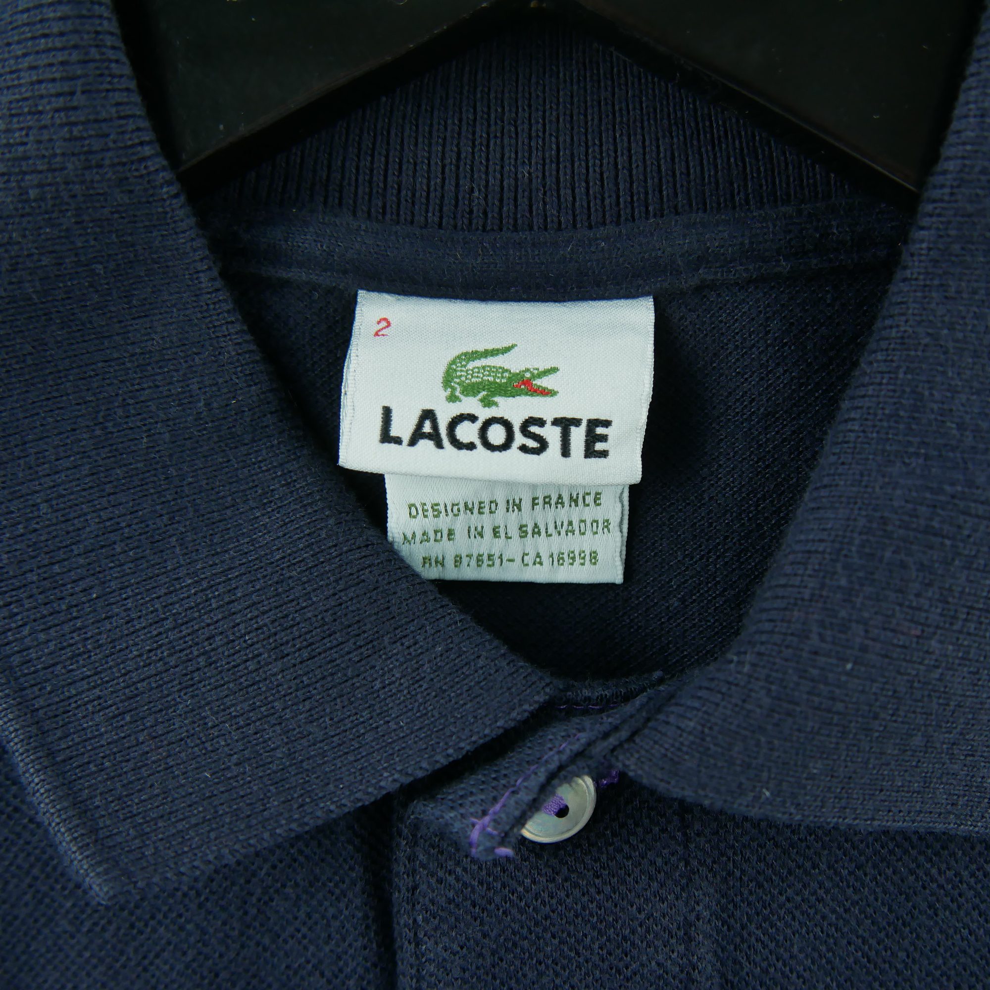 Polo manches courtes Homme  Marine 5