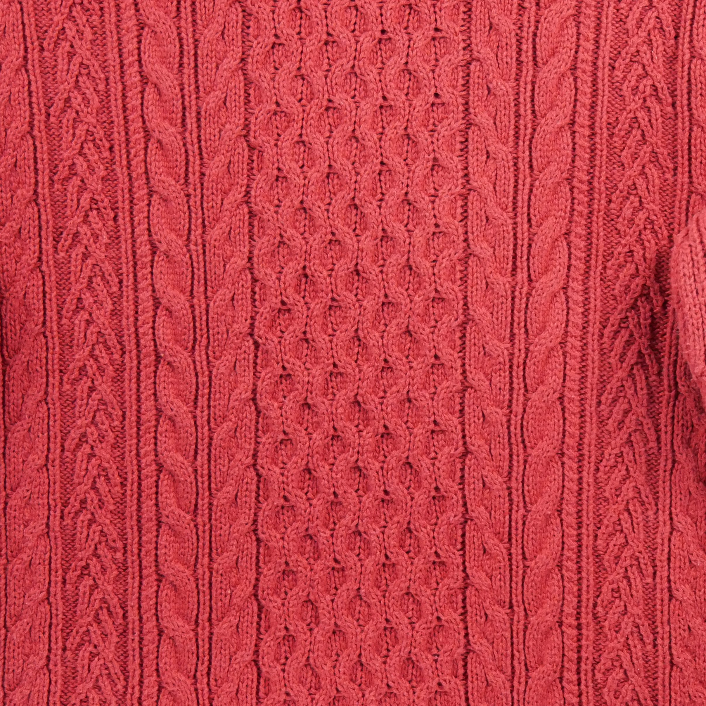Pull Femme  en maille torsadée 3