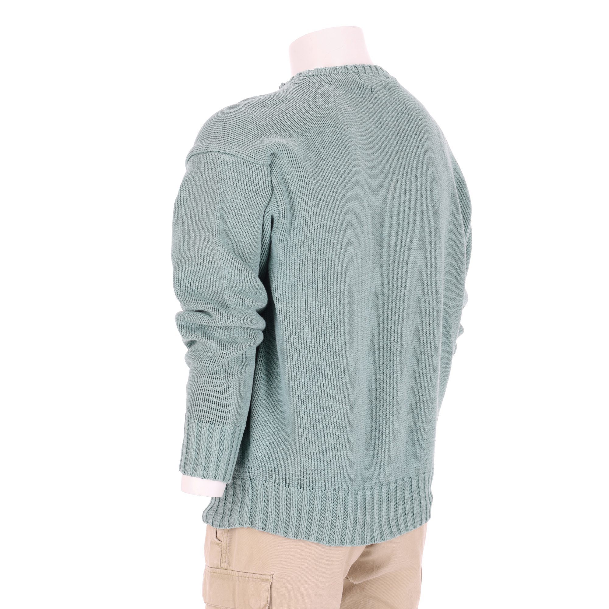 Pull Homme  Crew Neck Vert 2