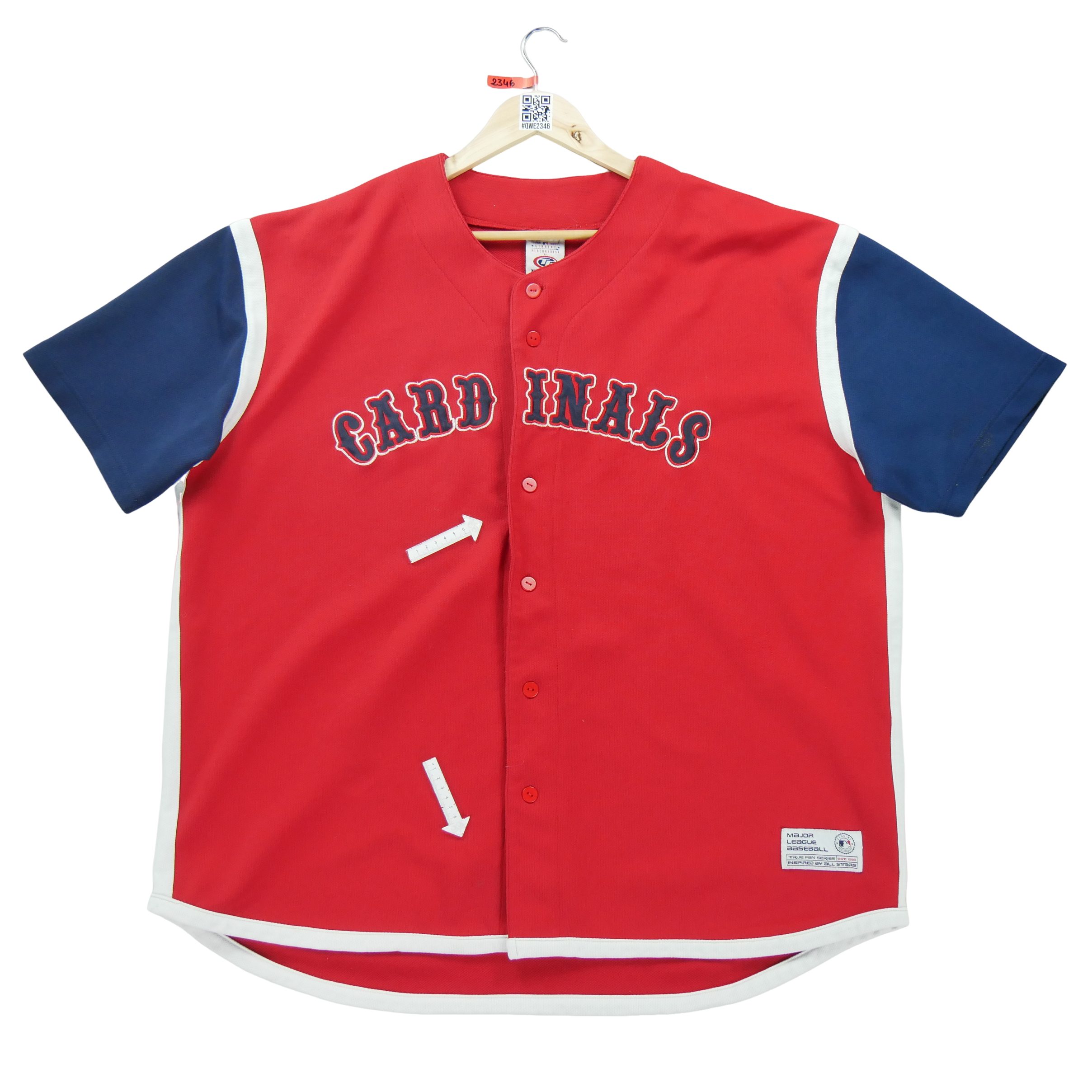 Maillot Homme MLB Vintage Y2K Rouge 5
