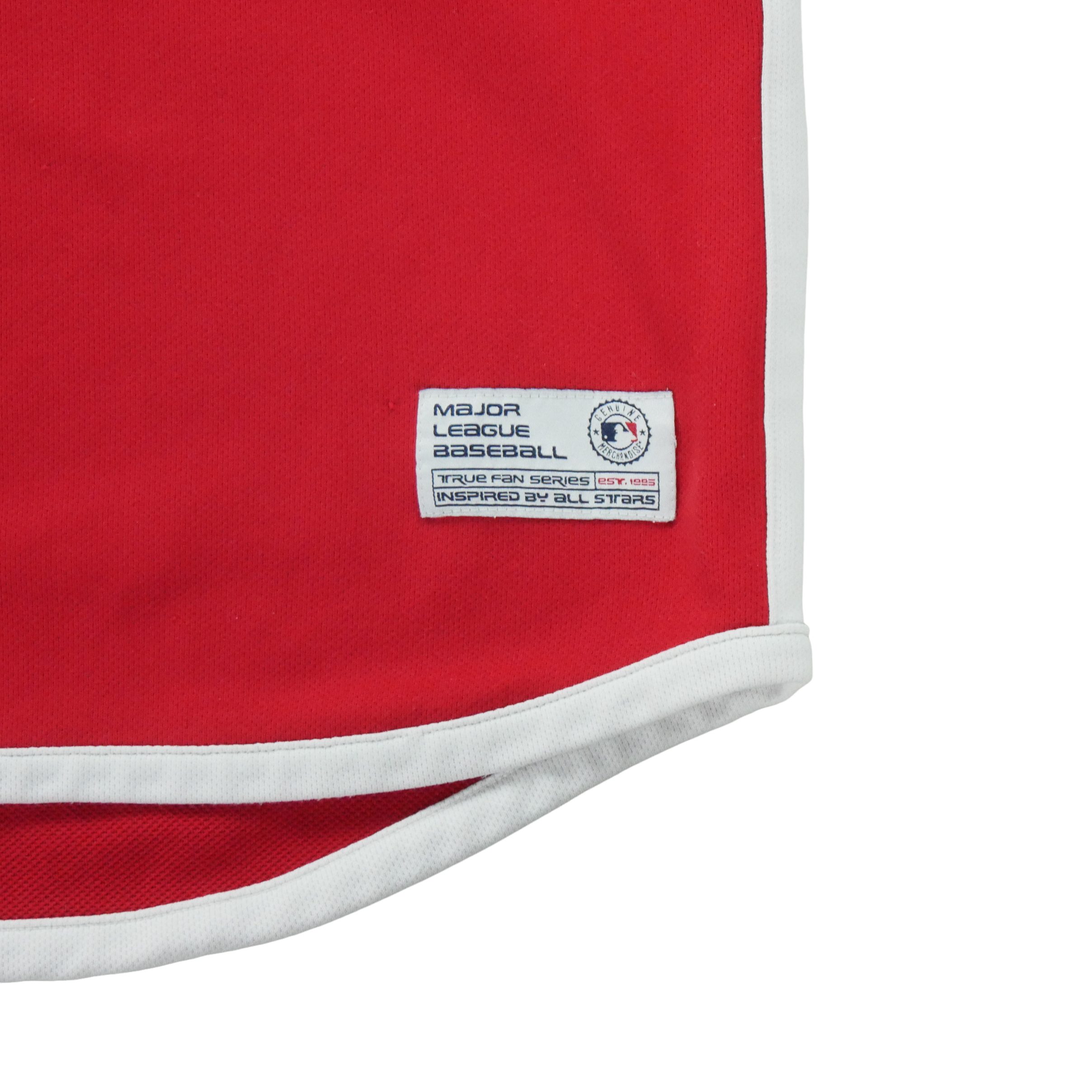 Maillot Homme MLB Vintage Y2K Rouge 9