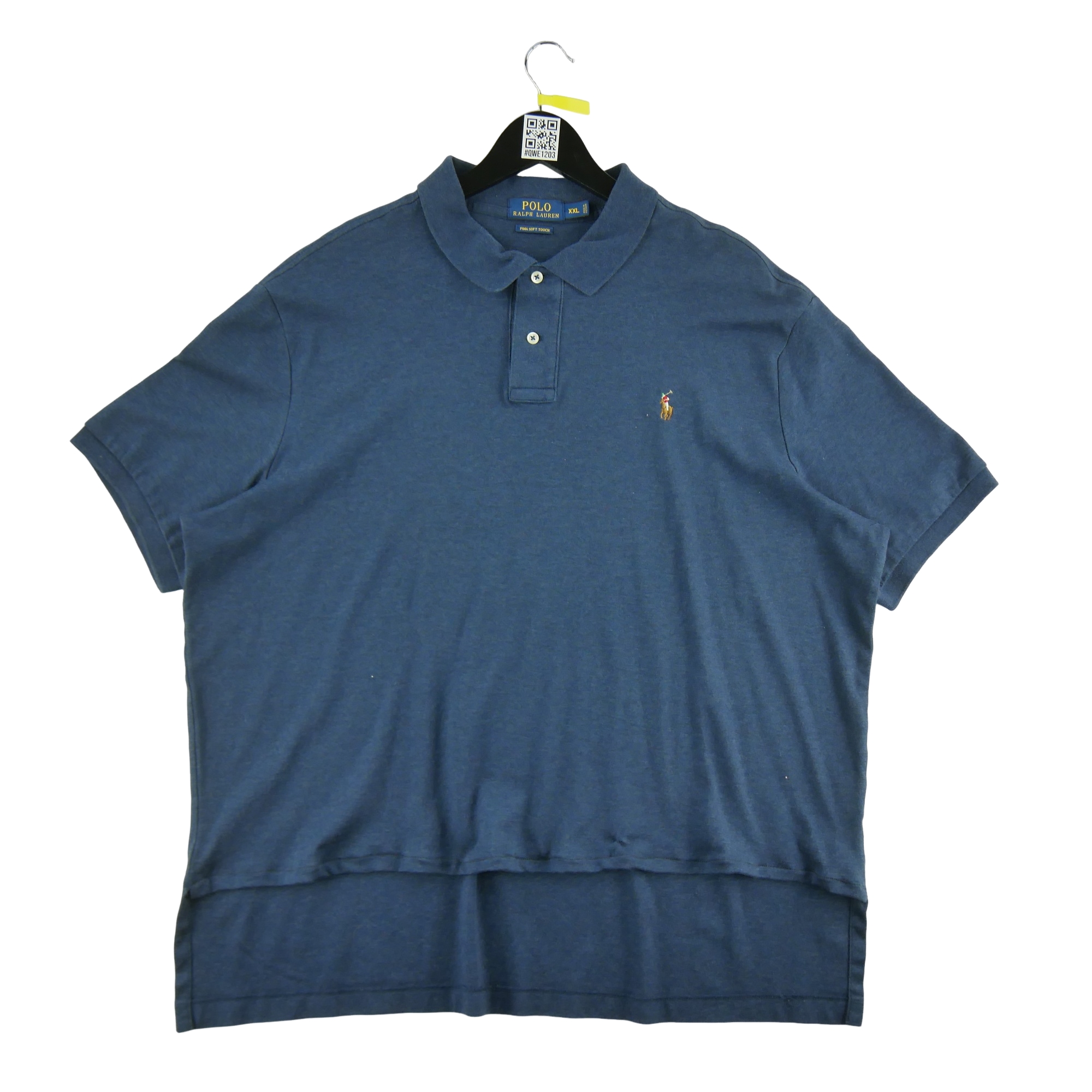 Polo manches courtes Homme  Marine 2