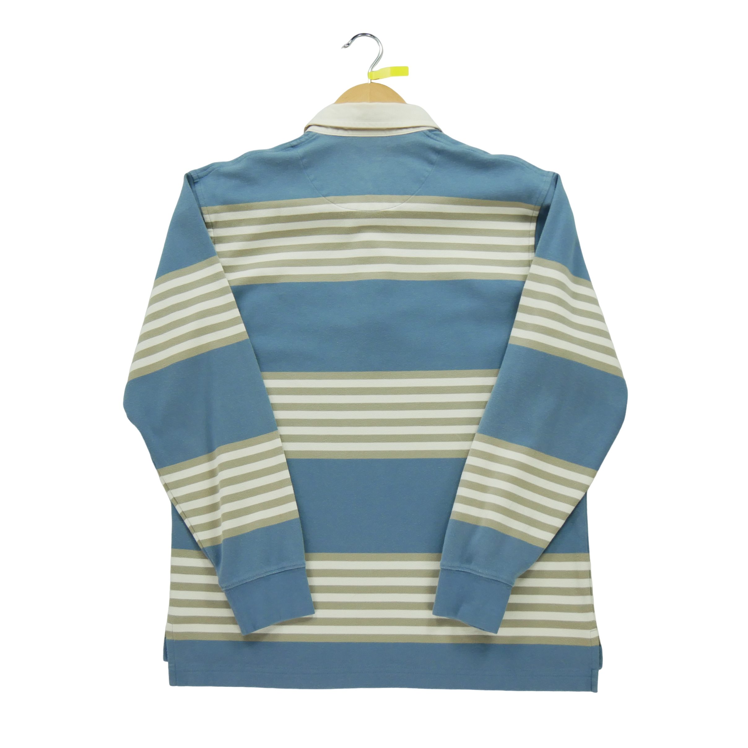 Polo manches longues Homme  Bleu 2