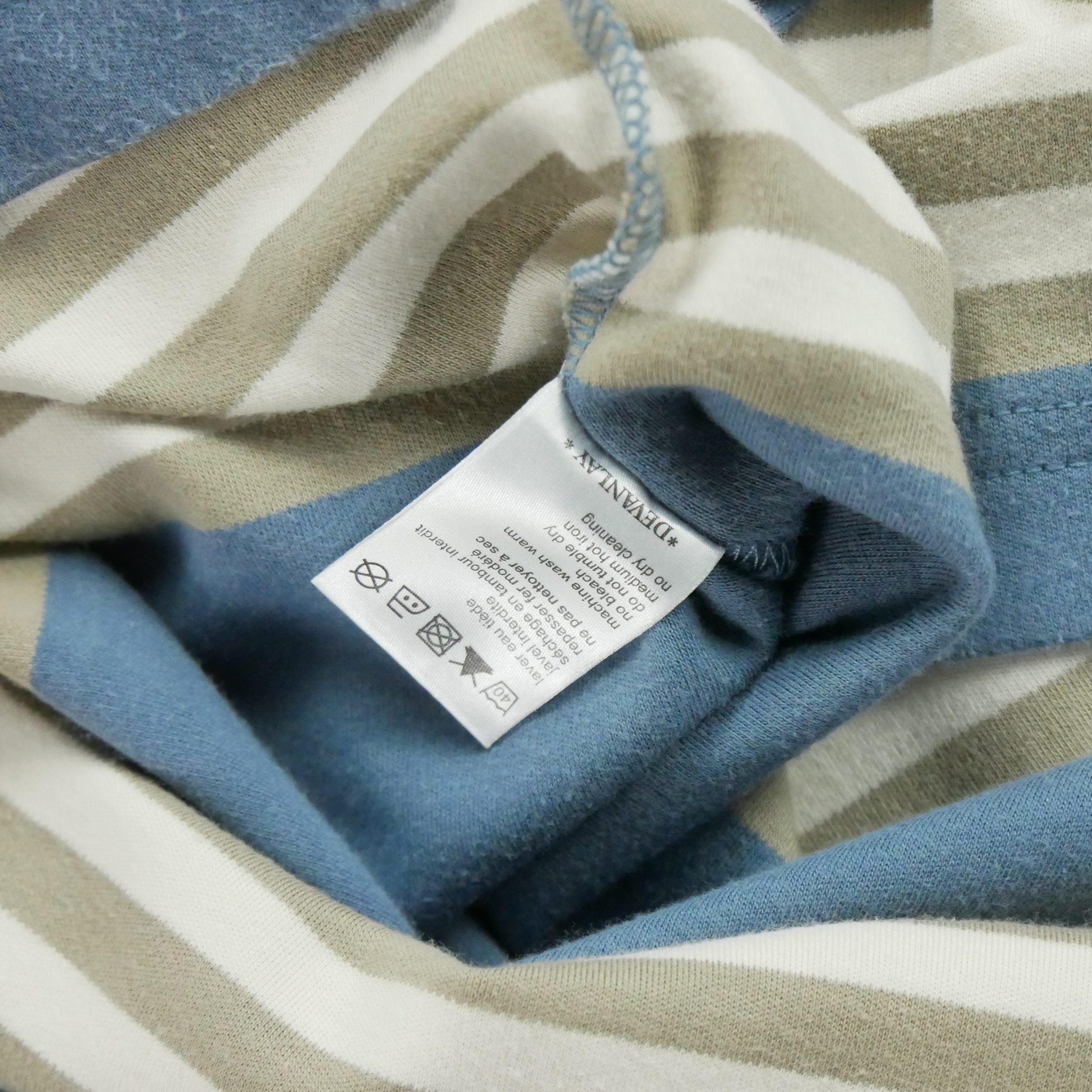 Polo manches longues Homme  Bleu 8