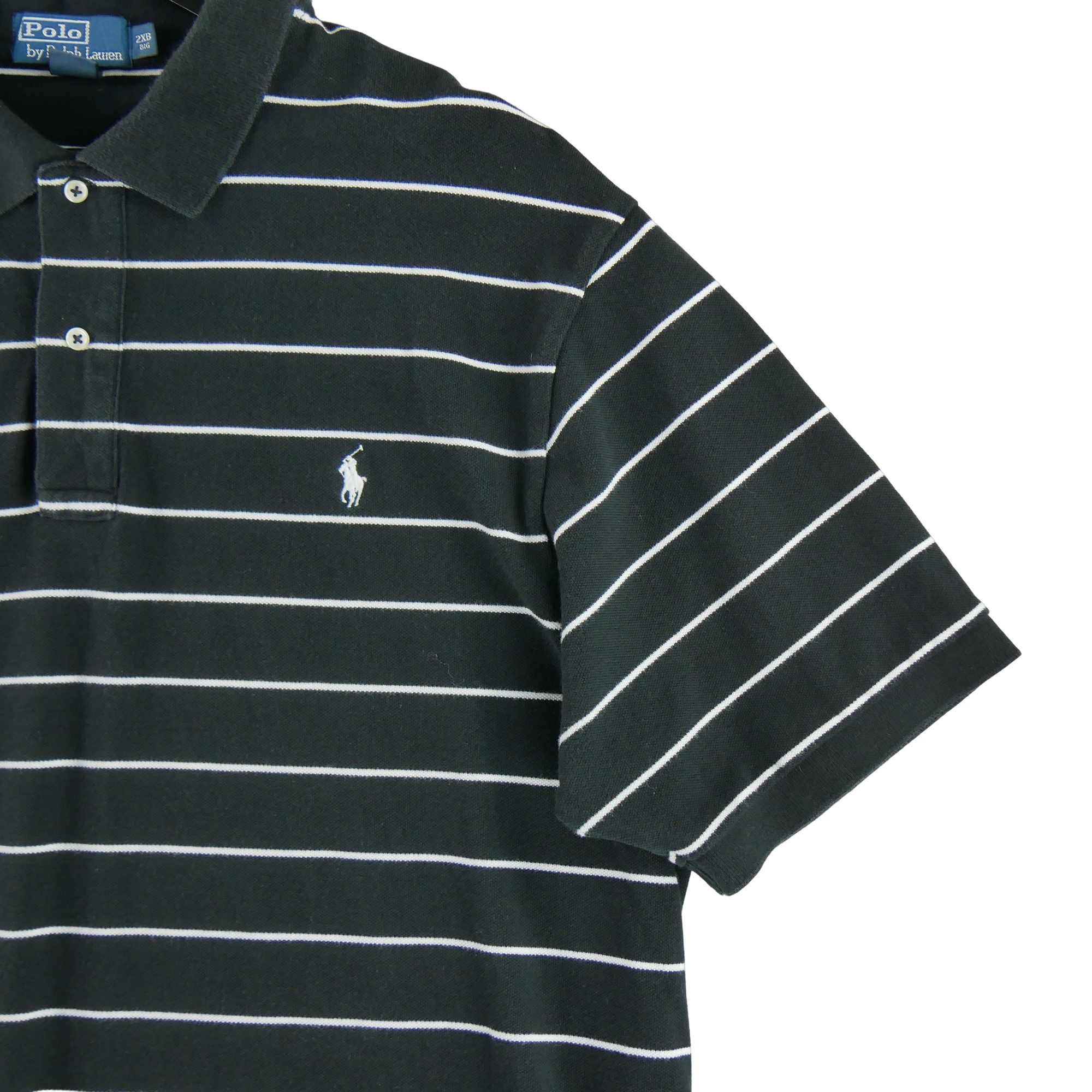 Polo manches courtes Homme  Noir 4