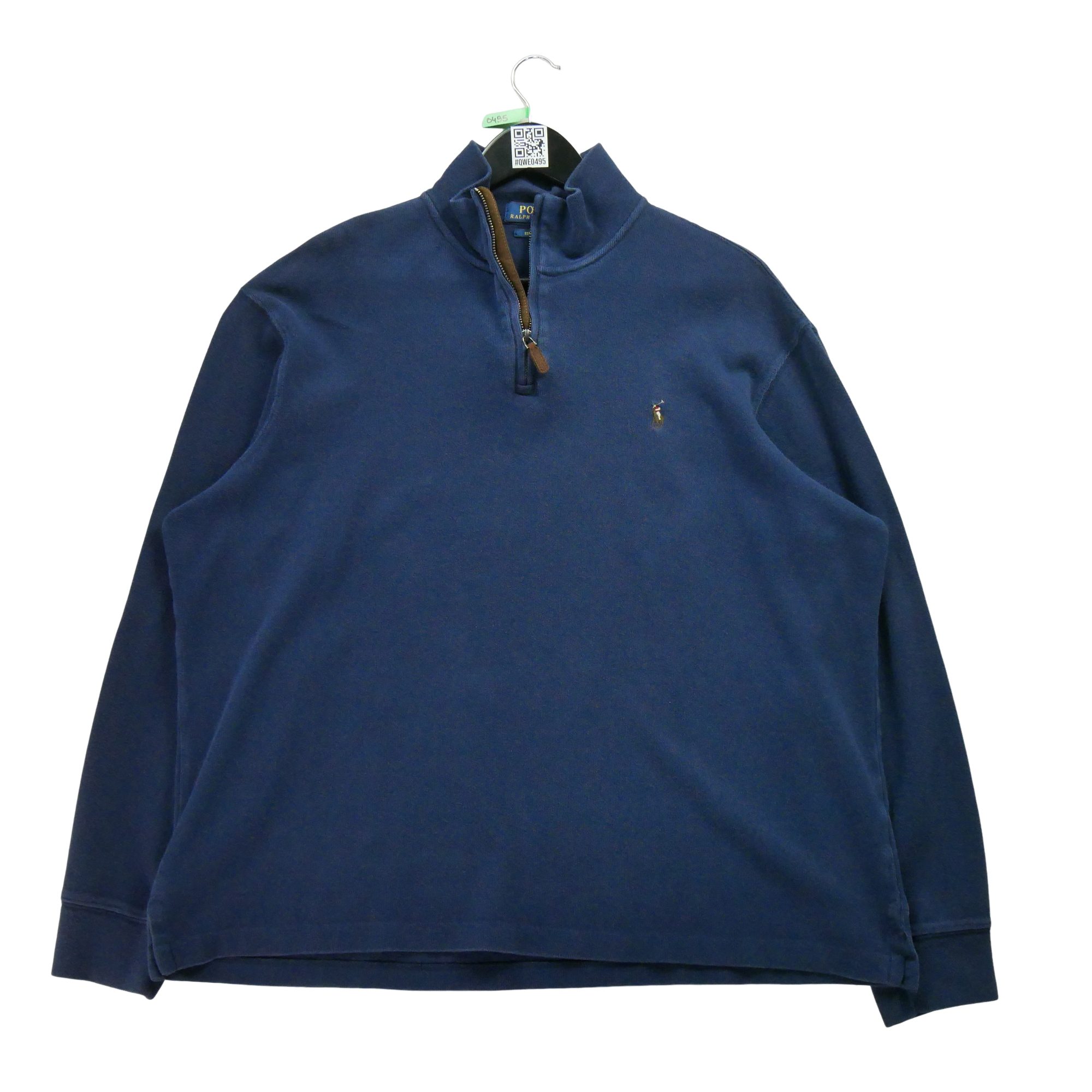 Pull Homme  demi-zippé Marine 1