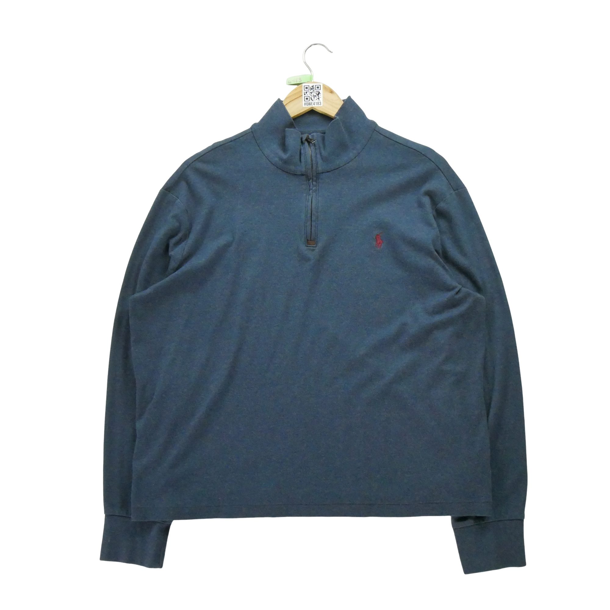 Pull Homme  demi zippé Marine 3