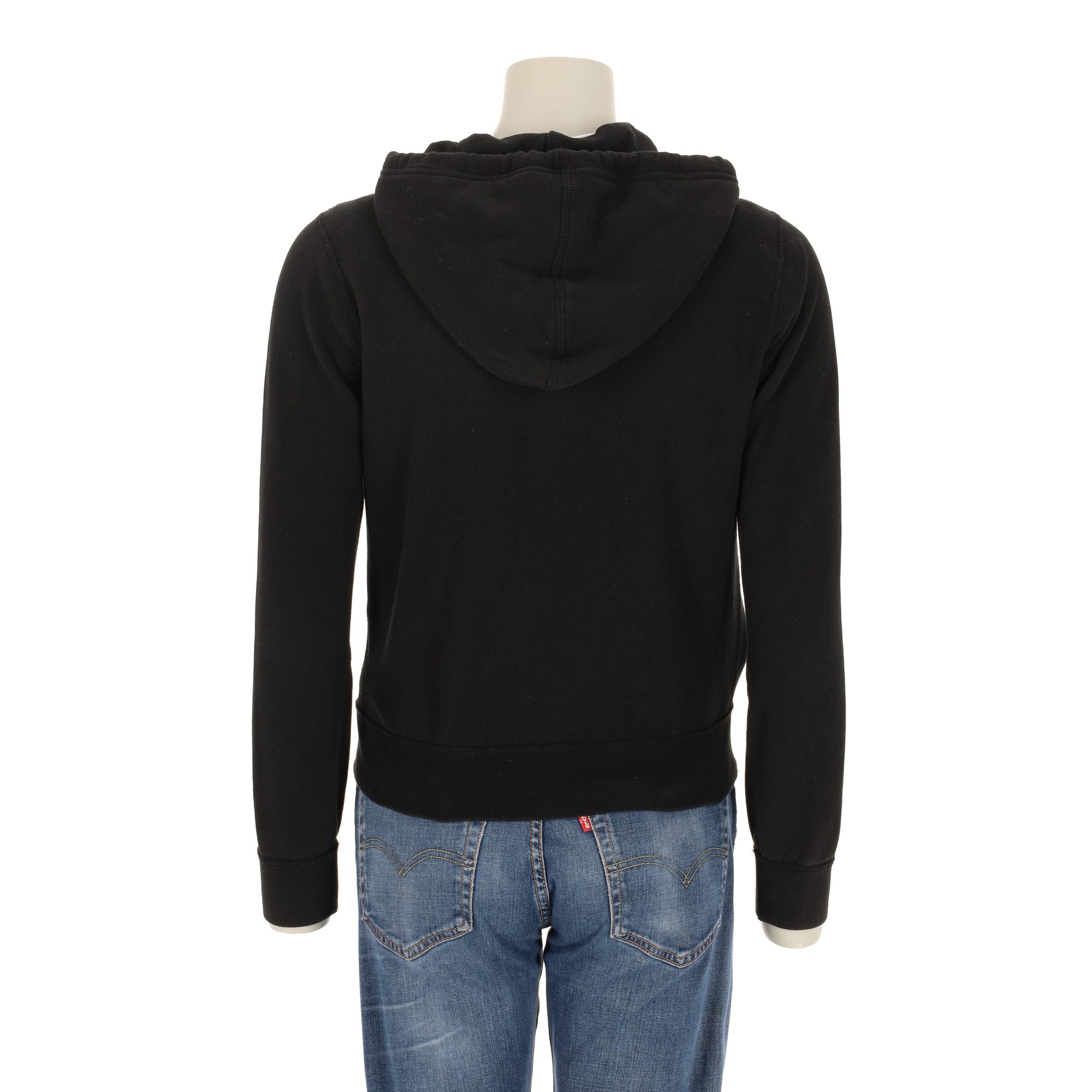 Sweat à capuche Femme  full-zip Noir 2