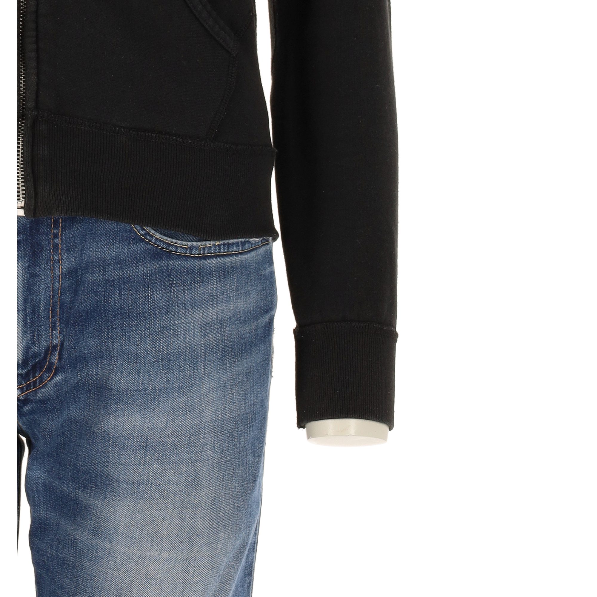 Sweat à capuche Femme  full-zip Noir 7