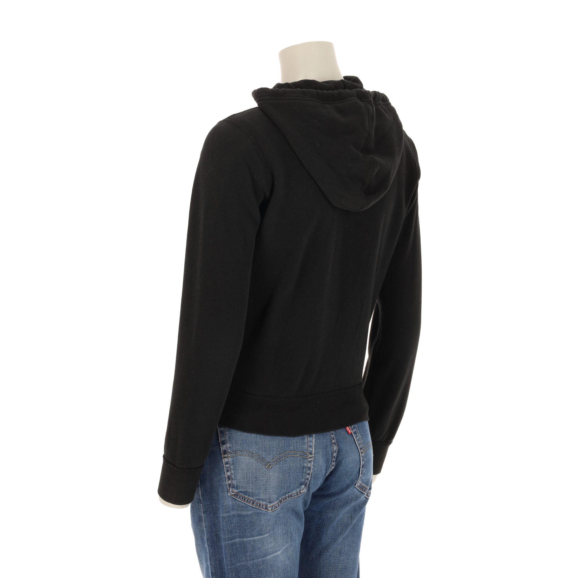 Sweat à capuche Femme  full-zip Noir 8