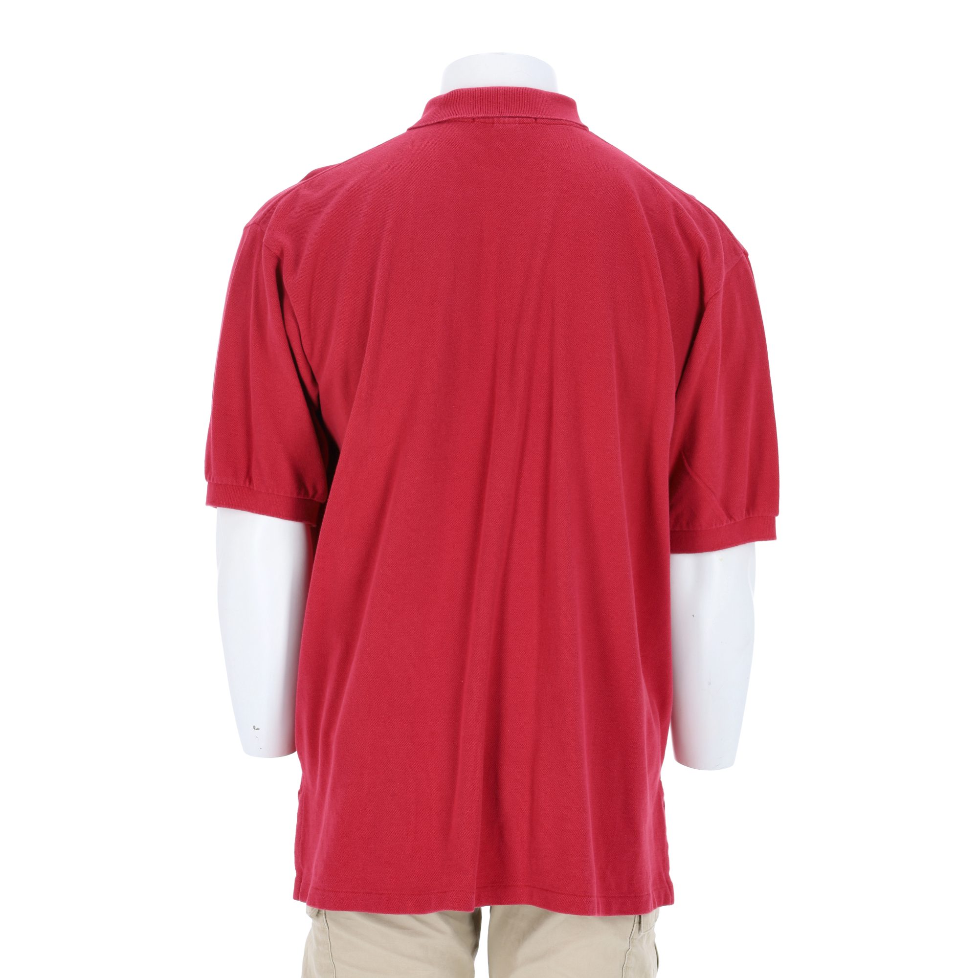 Polo manches courtes Homme  Rouge 2