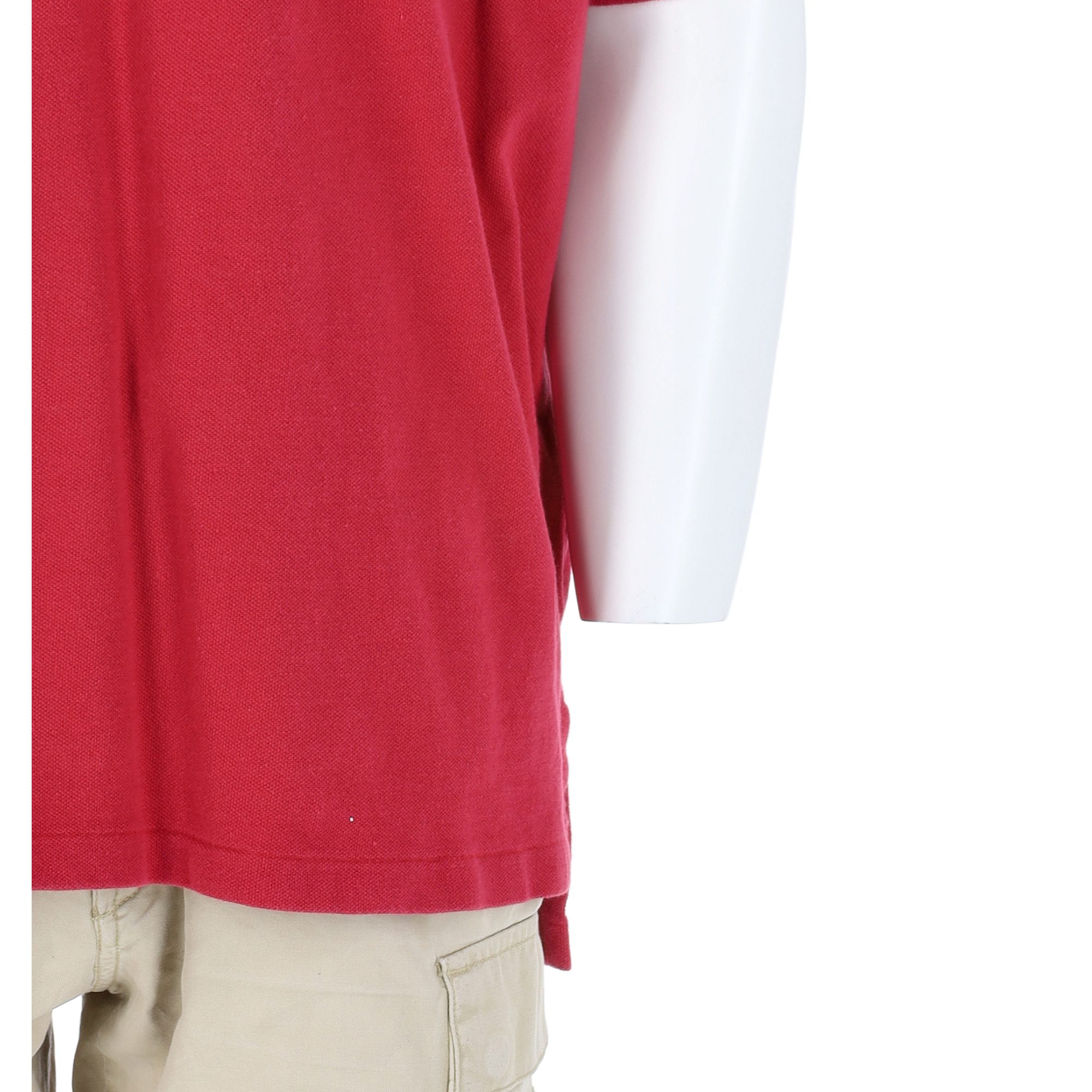 Polo manches courtes Homme  Rouge 7