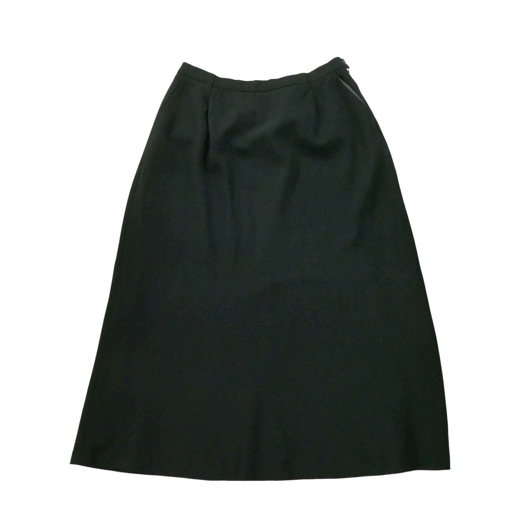 Jupes longues Femme  100% Laine Noir 1