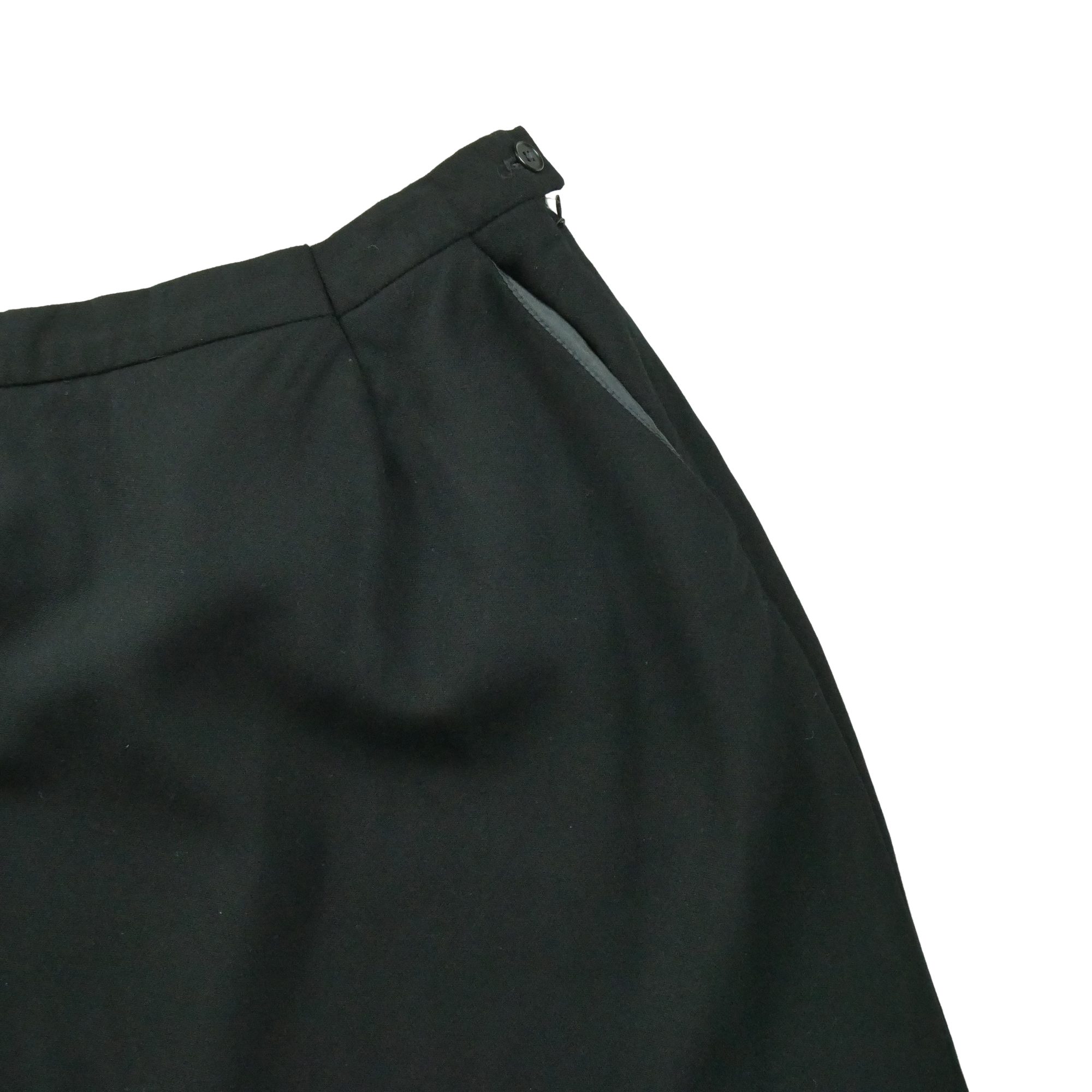 Jupes longues Femme  100% Laine Noir 3