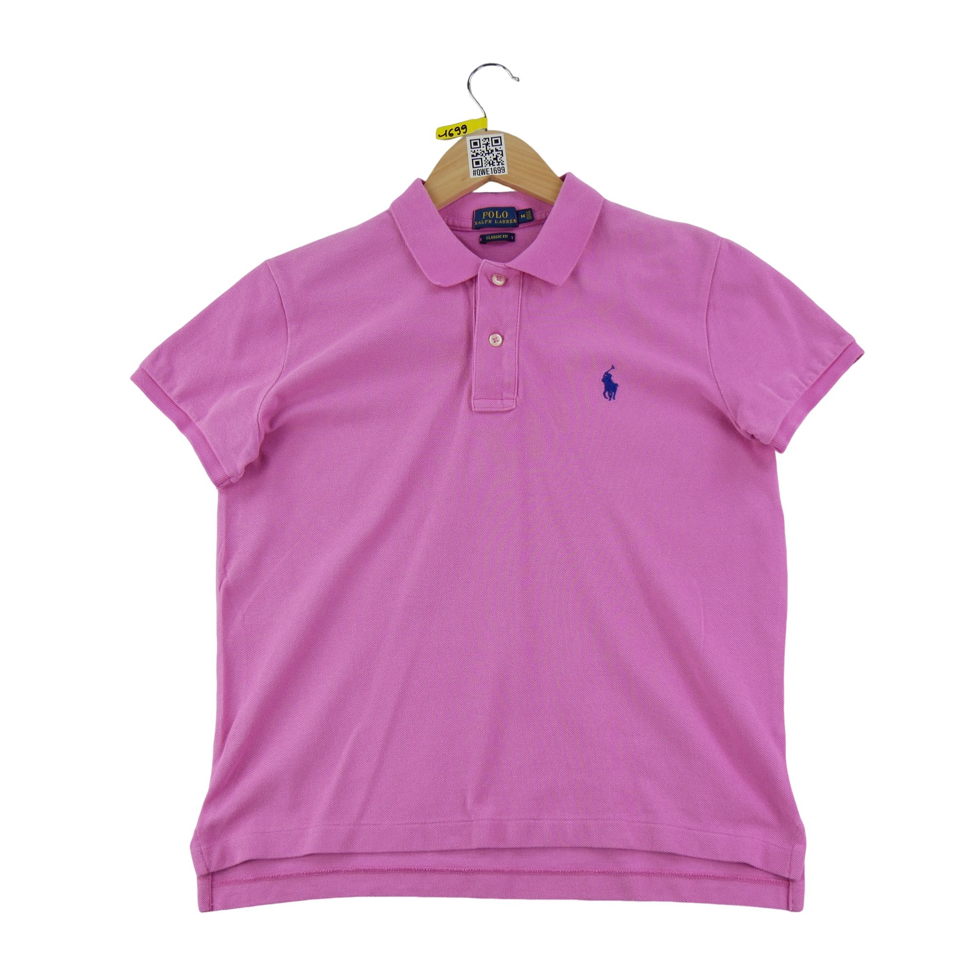 Polo manches courtes Femme  Rose 1