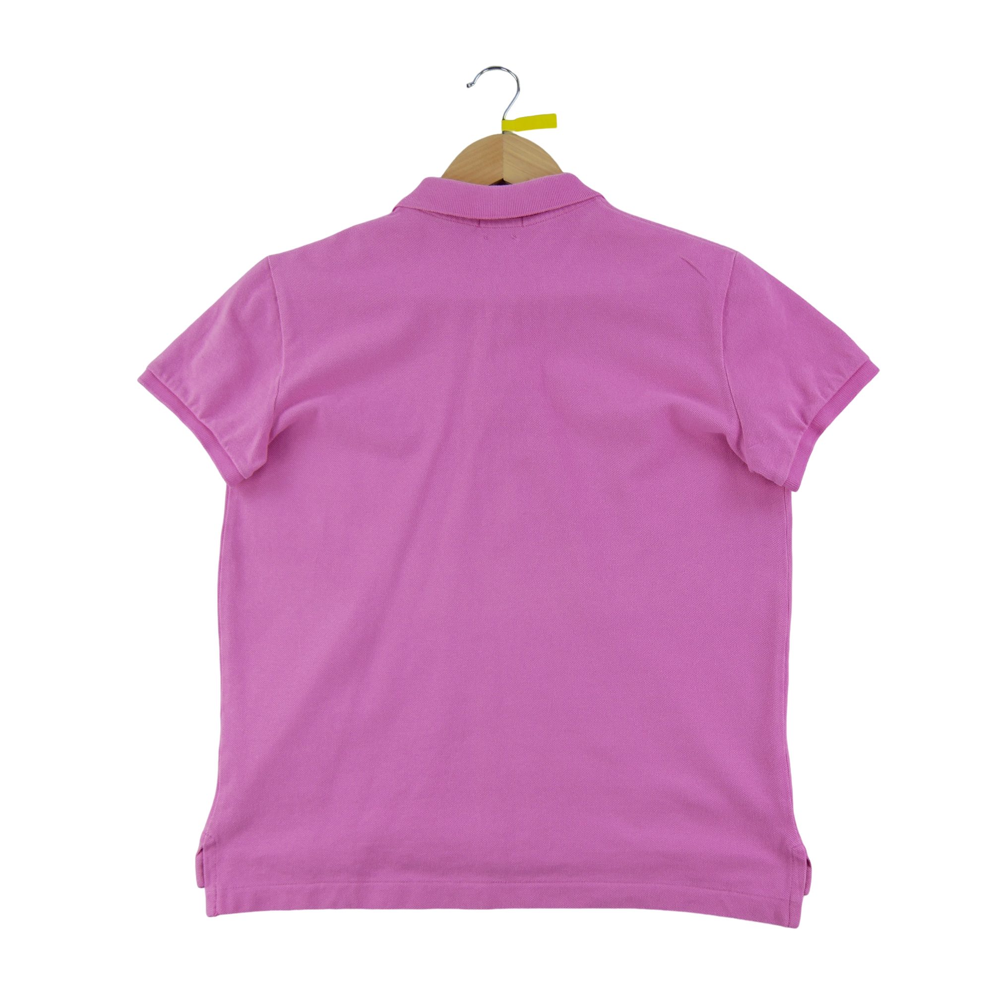 Polo manches courtes Femme  Rose 2