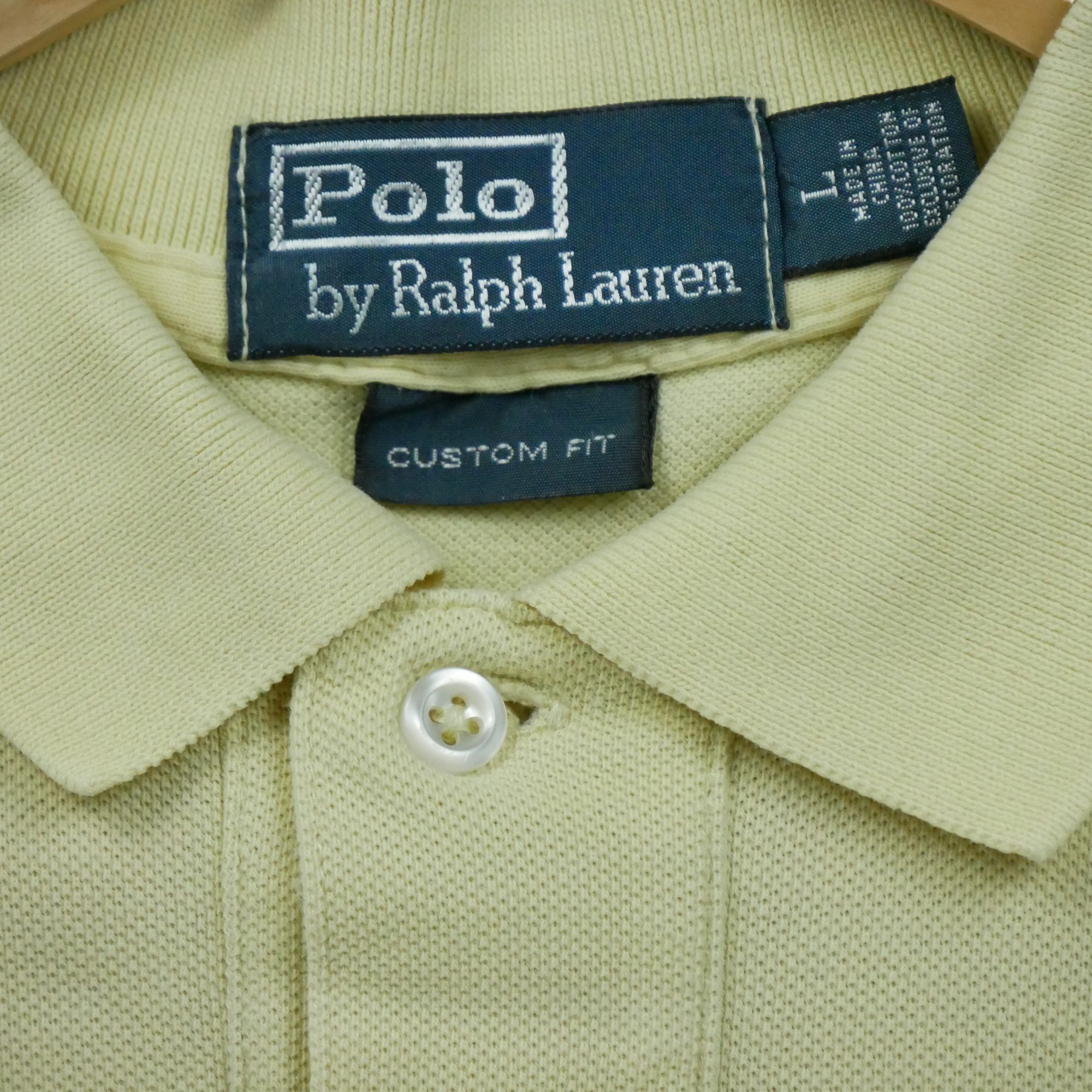 Polo manches courtes Homme  Jaune 7