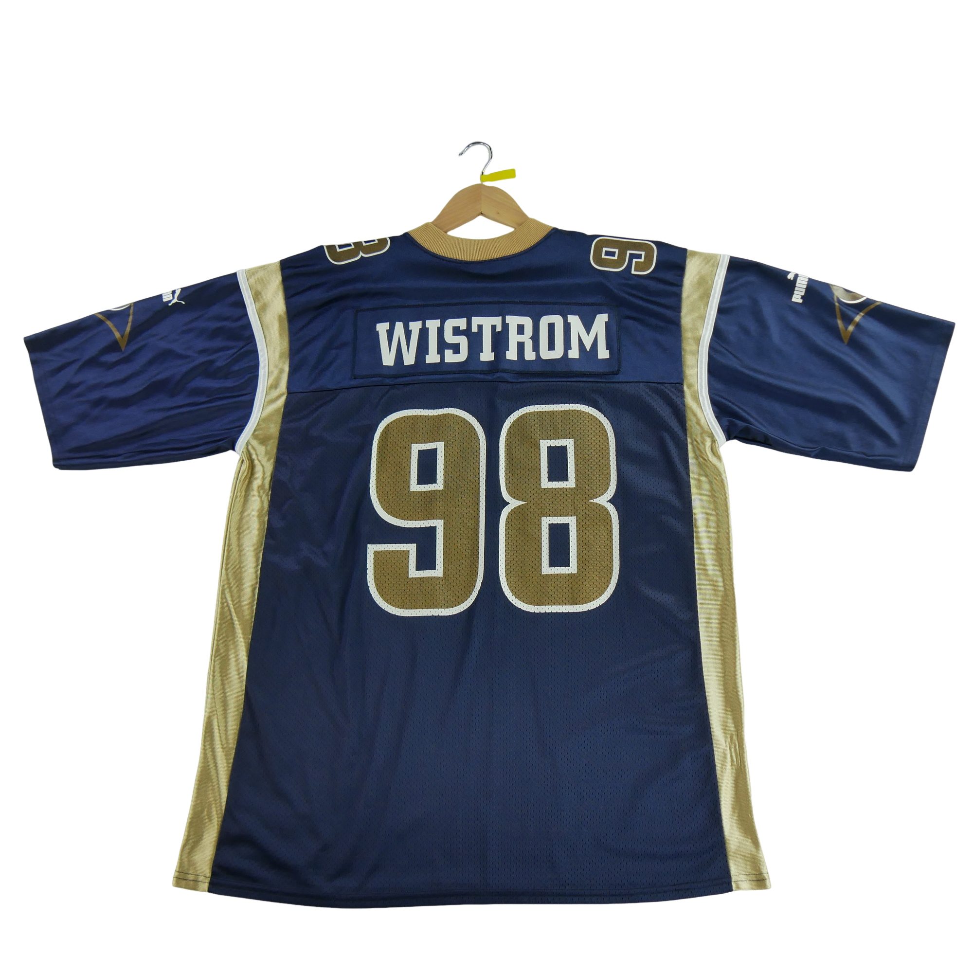 Maillot Homme NFL Saint-Louis Rams Marine 2