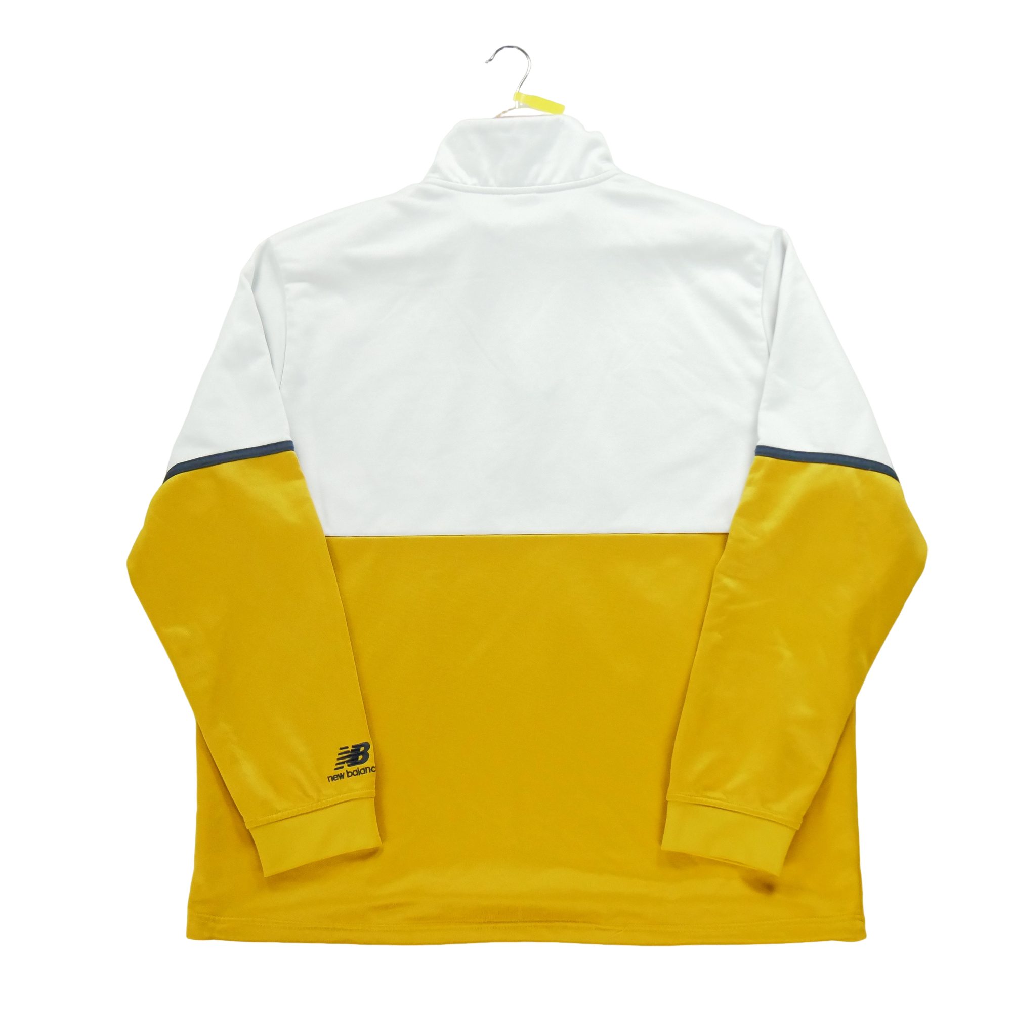 Sweat Homme  demi zippé Blanc 2