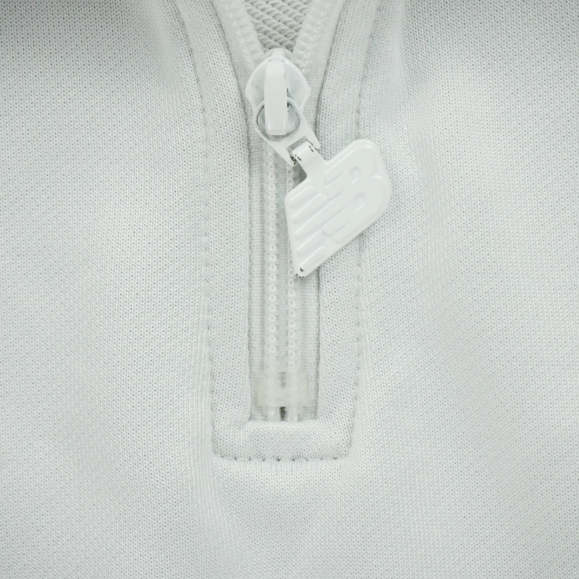 Sweat Homme  demi zippé Blanc 5