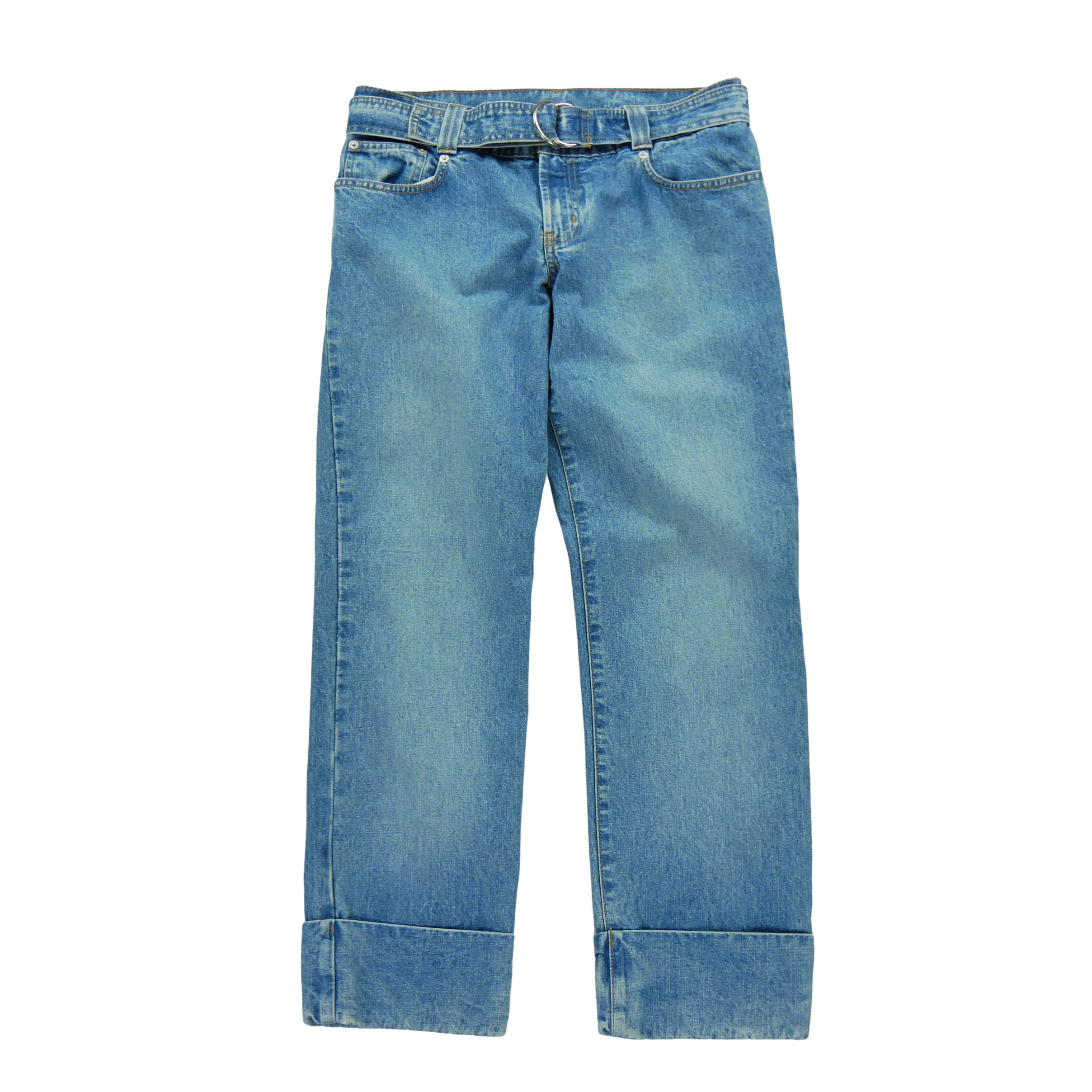 Jean Femme Coupe Droite à revers - Très bon état