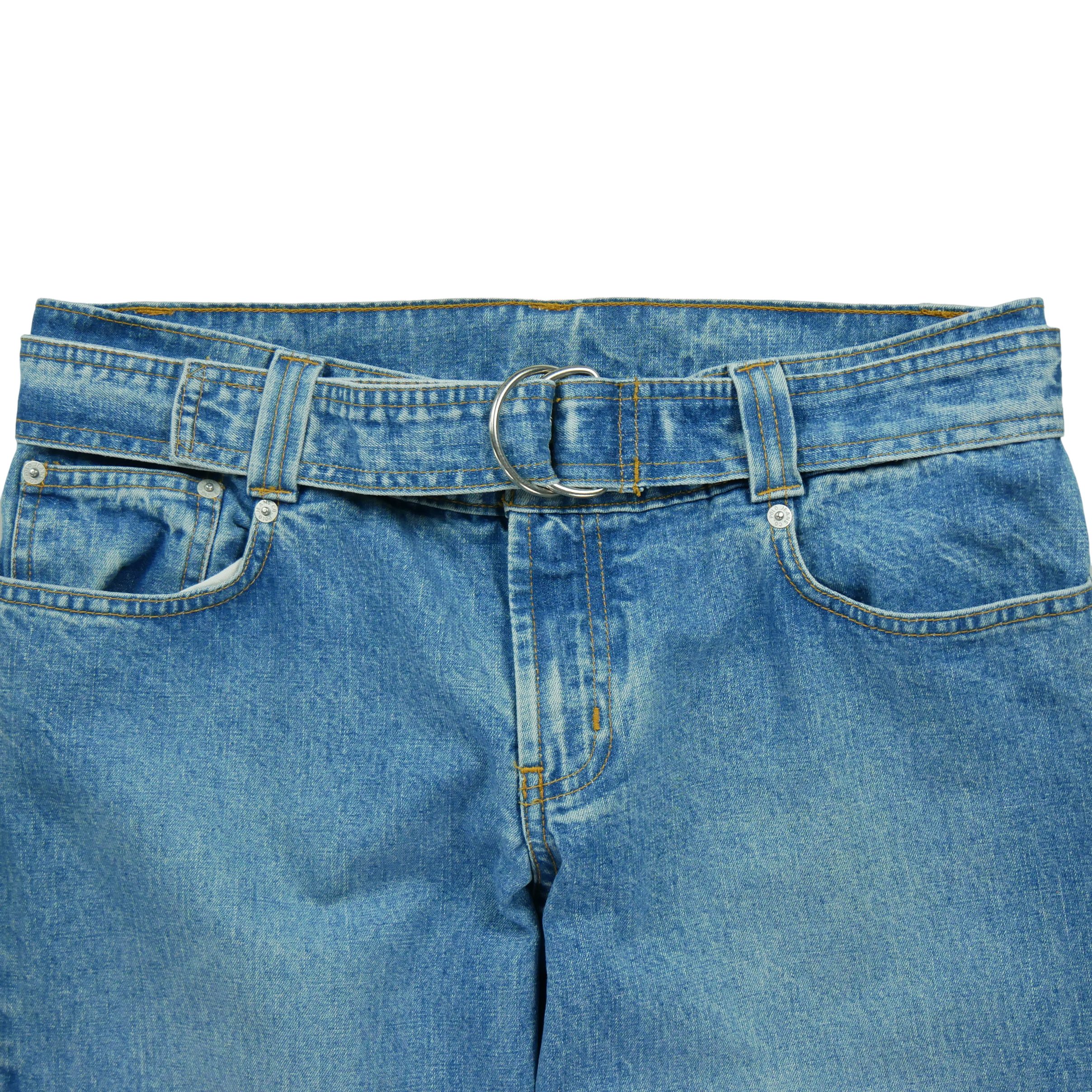 Jean Femme Coupe Droite à revers 3