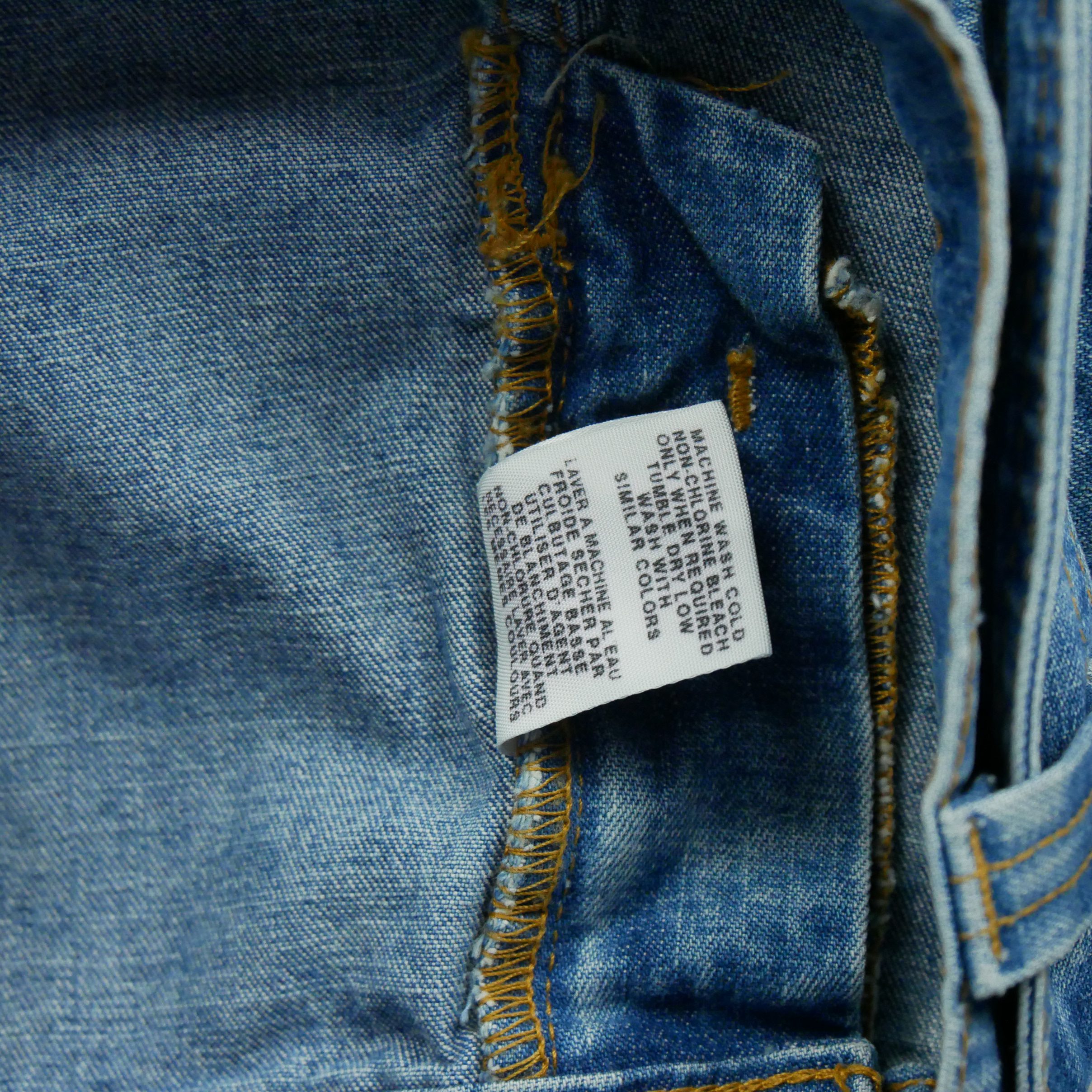Jean Femme Coupe Droite à revers 8