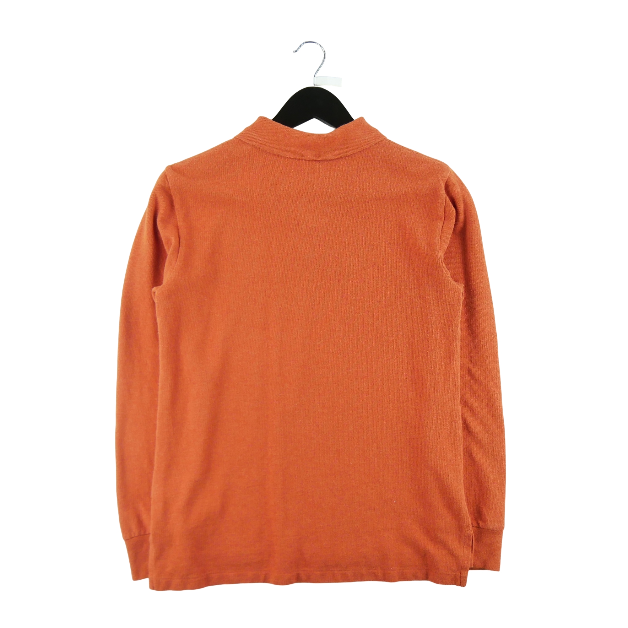 Polo manches longues Homme  Orange 2