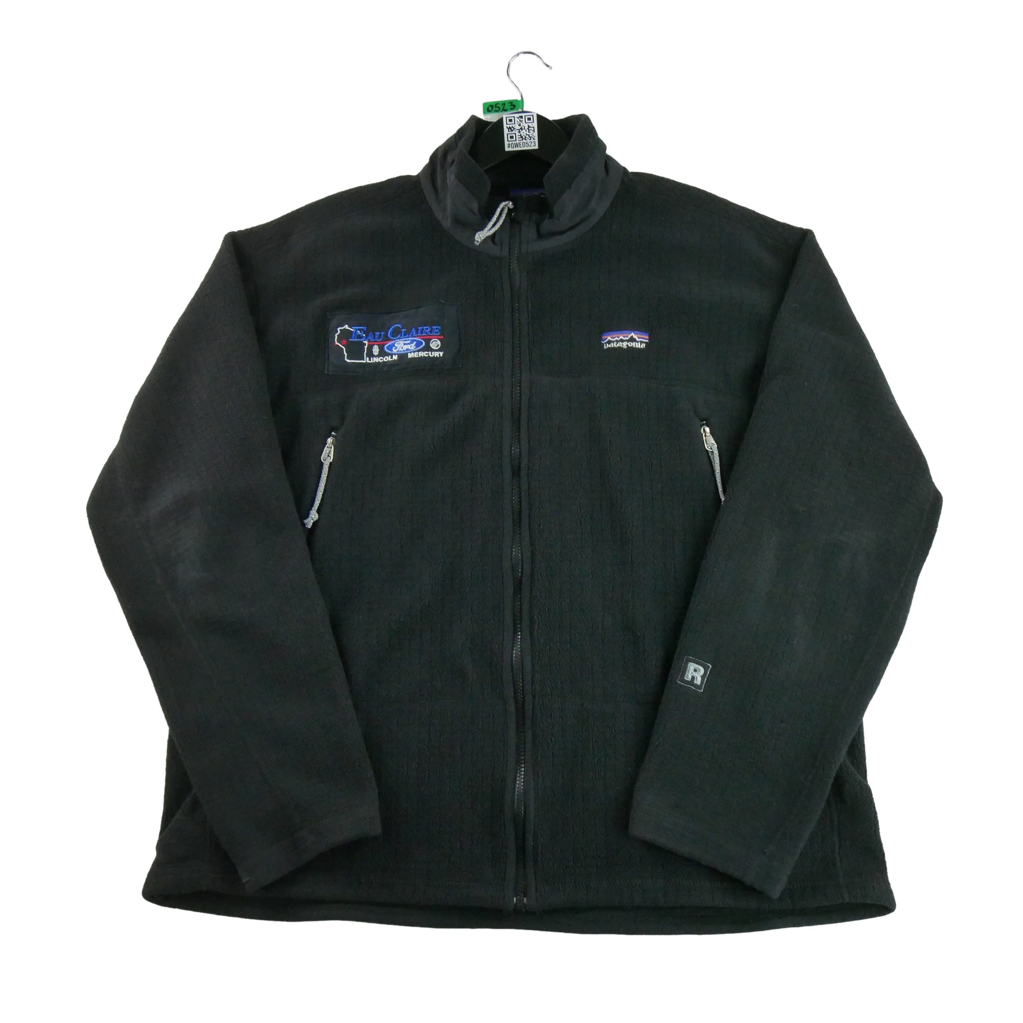 Veste polaire Homme  Retro Noir 1